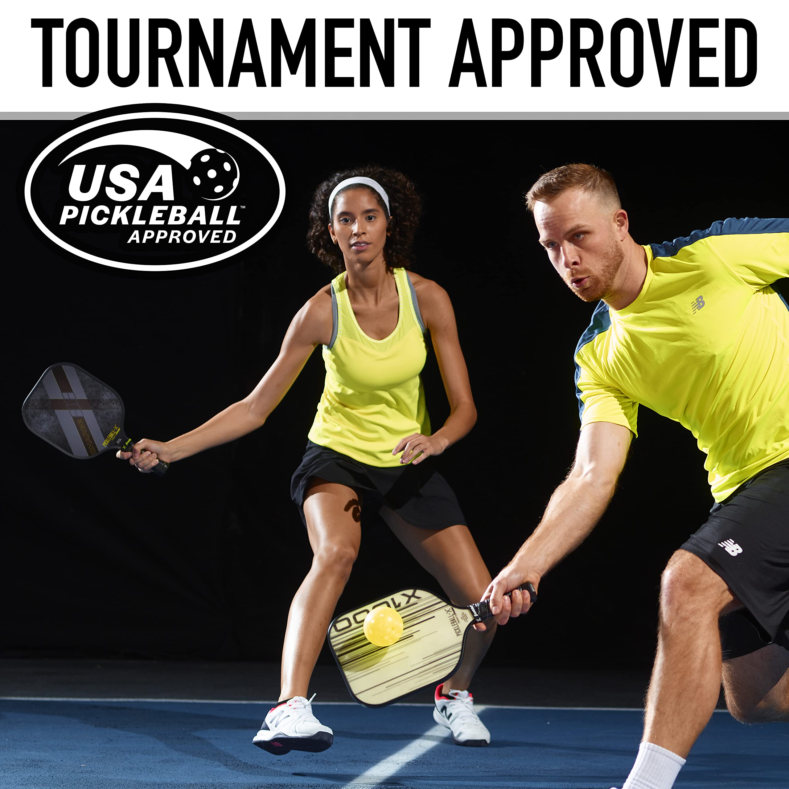 Foto 6 pulgar | Pickleball Franklin Sports X-26 Indoor, Paquete De 12 Unidades, Color Amarillo - Venta Internacional.