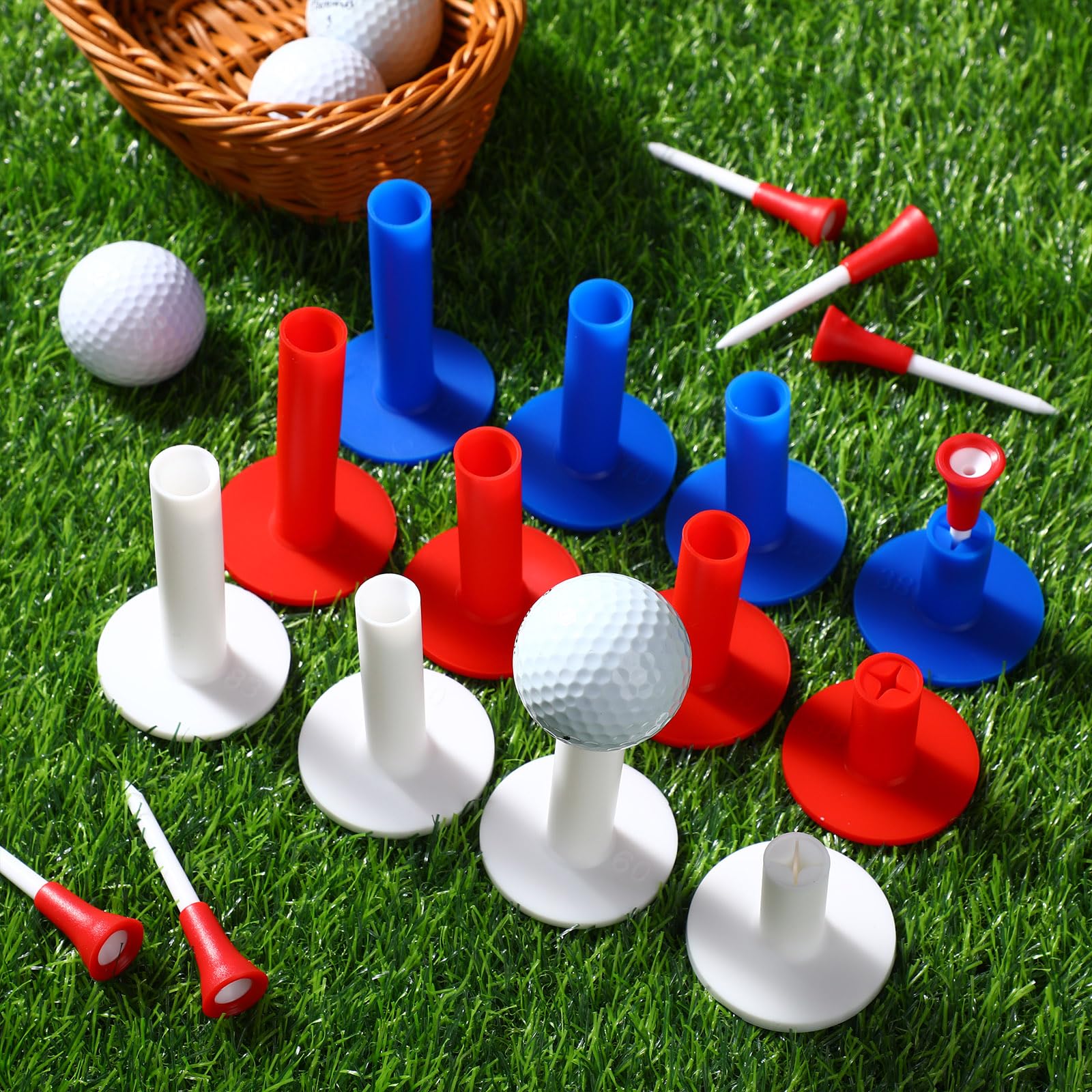 Foto 4 | Juego De Camisetas De Campo De Golf Skylety Rubber Para Alfombrillas De Campo, 12 Piezas - Venta Internacional.