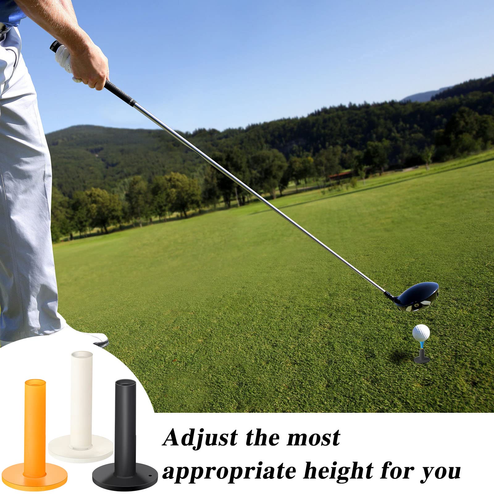 Foto 6 | Juego De Camisetas De Campo De Golf Skylety Rubber Para Alfombrillas De Campo, 12 Piezas - Venta Internacional.