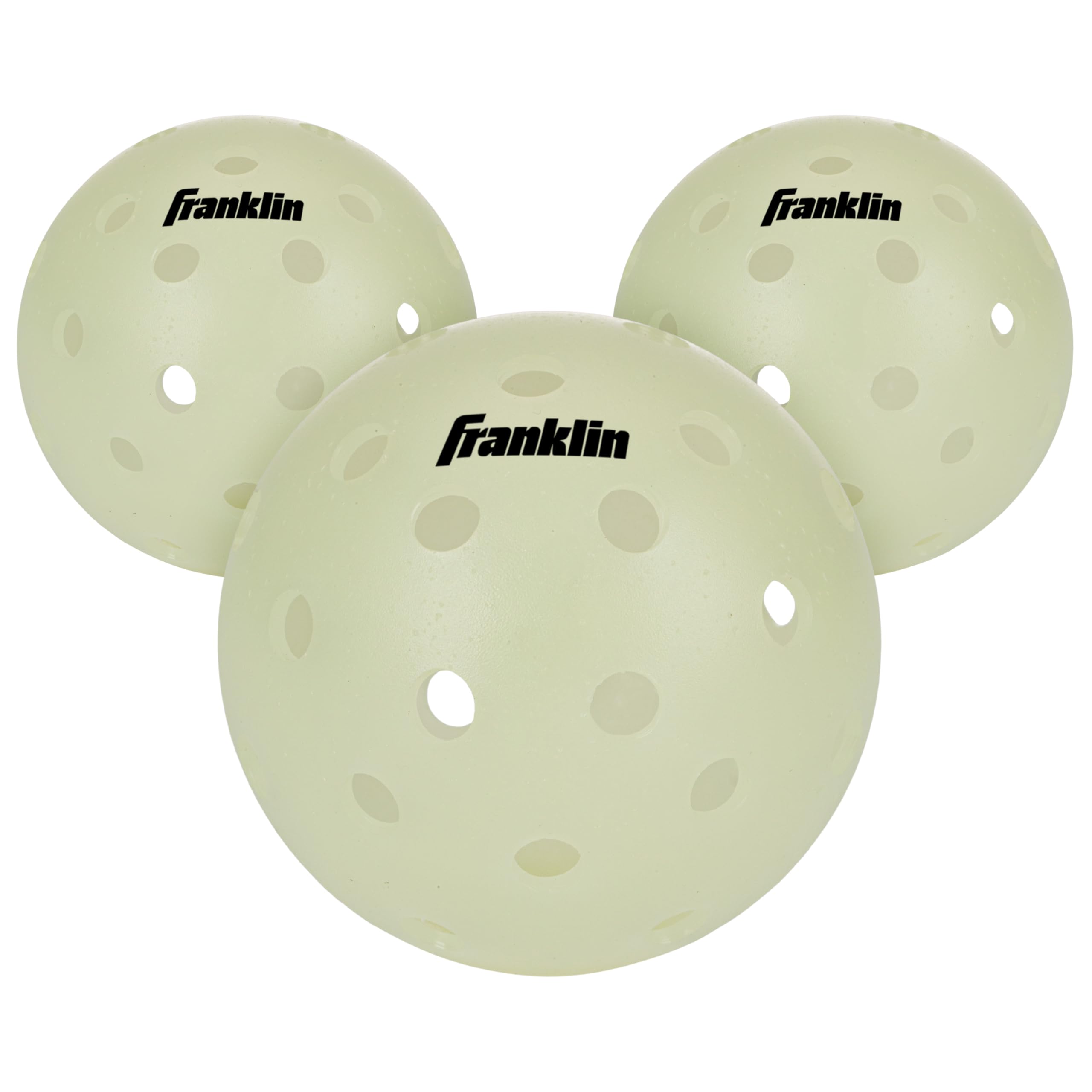 Foto 2 pulgar | Pickleball Franklin Sports Que Brilla En Verde Oscuro, Paquete De 3 - Venta Internacional.