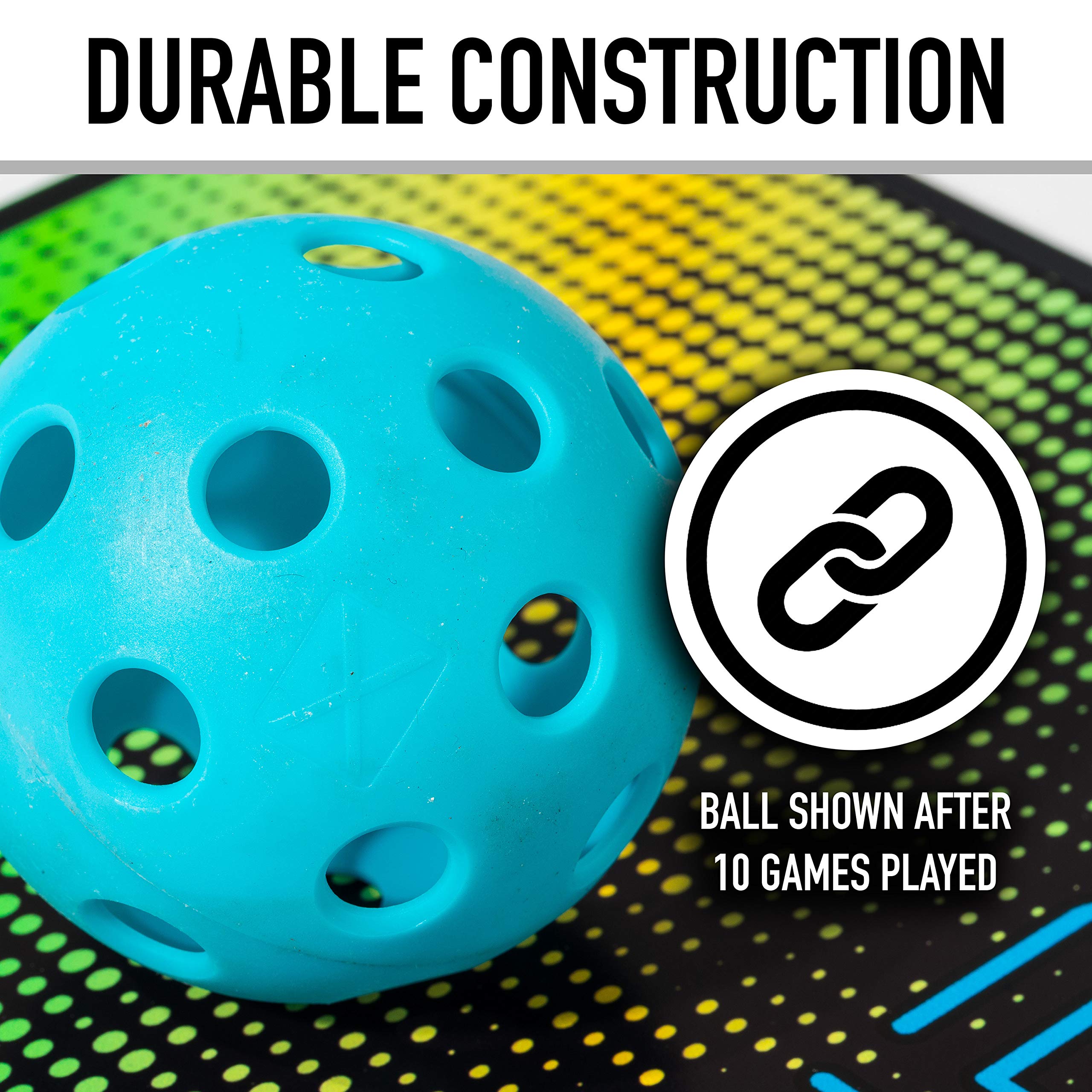 Foto 7 | Pickleball Franklin Sports X-26 Indoor, Paquete De 12 Unidades, Azul - Venta Internacional.