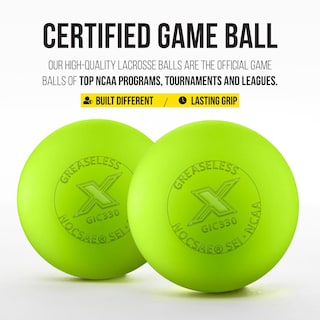 Foto 6 | Pelotas De Lacrosse Pearl X Greaseless Paquete De 50 Unidades Color Amarillo Óptico - Venta Internacional.