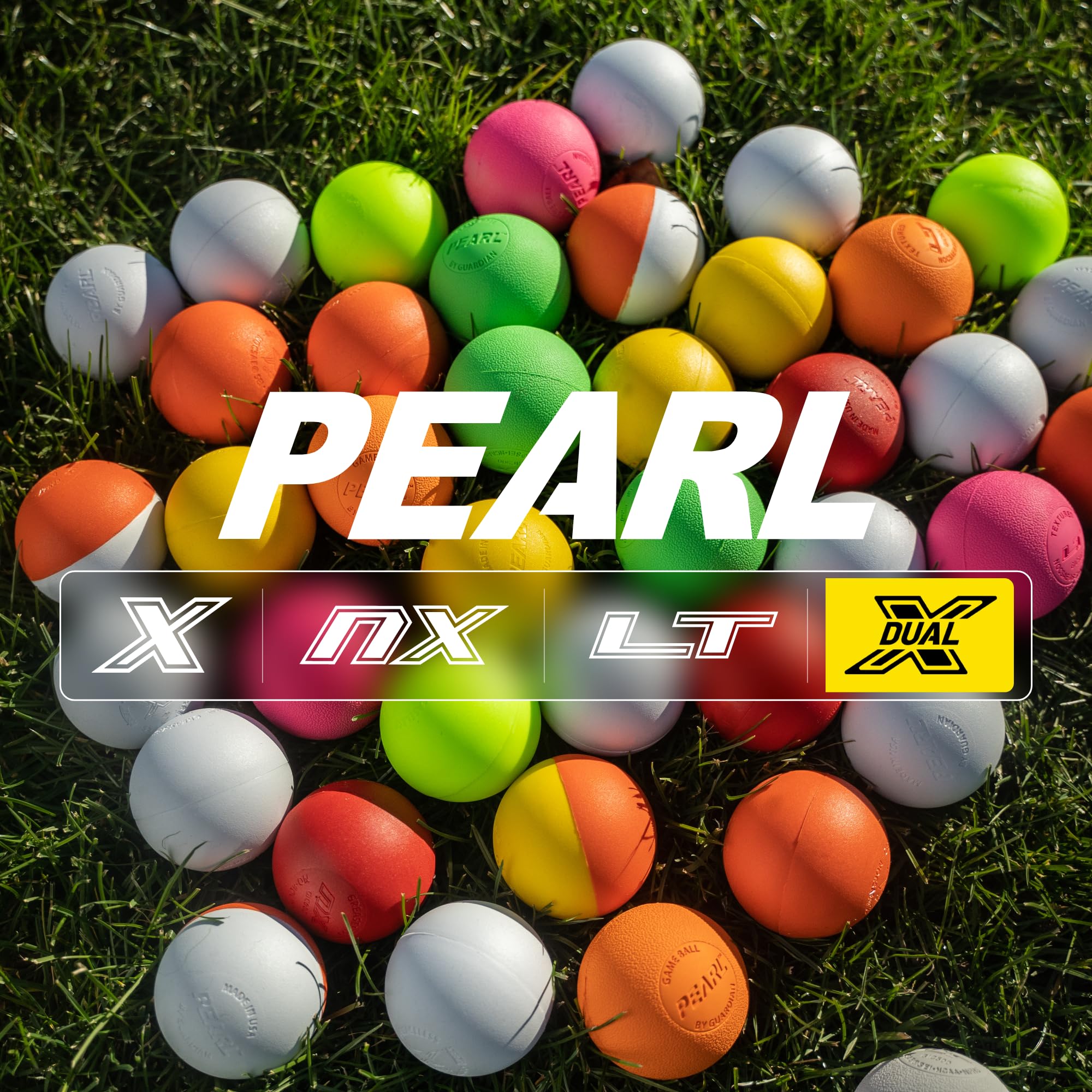 Foto 5 | Pelotas De Lacrosse Pearl Guardian Sports Dual X Sin Grasa  Paquete De 3 - Venta Internacional.
