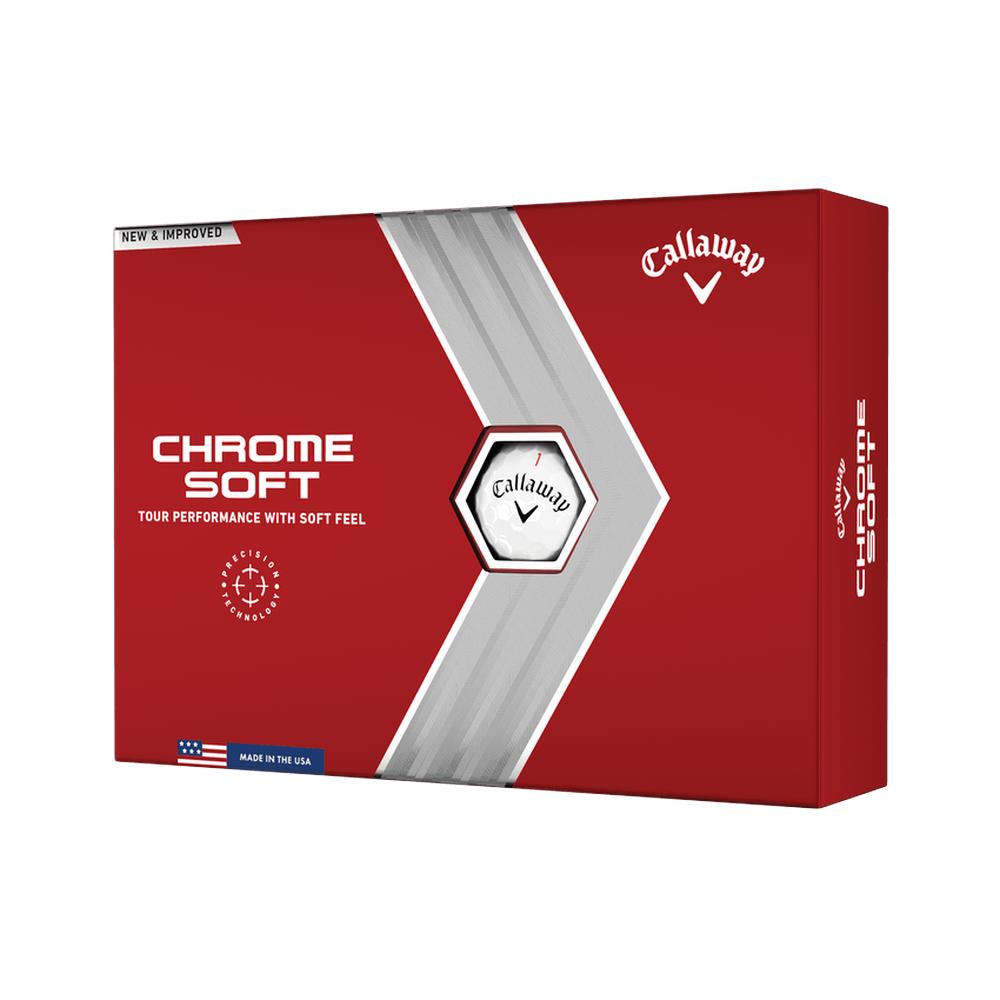 Pelota Callaway Chrome Soft Color Blanco