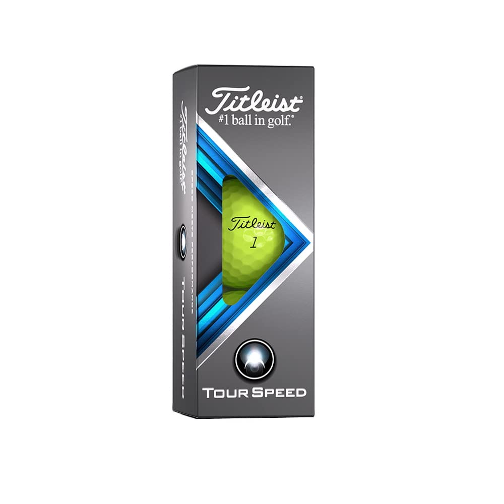 Foto 3 pulgar | Pelotas De Golf Titleist Tour Speed Yellow, Una Docena - Venta Internacional.