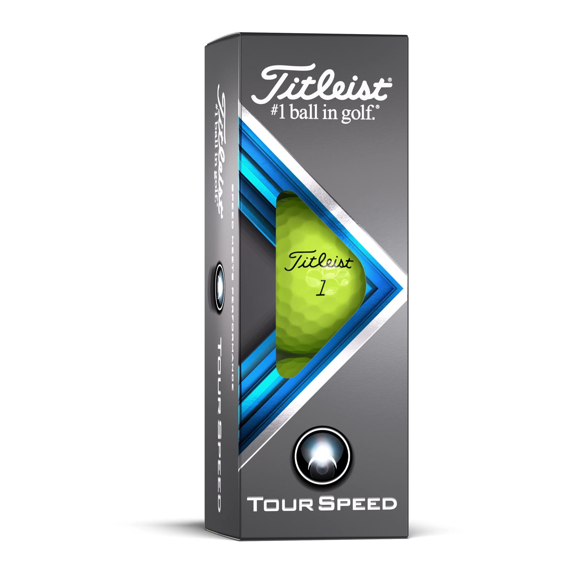 Foto 6 pulgar | Pelotas De Golf Titleist Tour Speed Yellow, Una Docena - Venta Internacional.