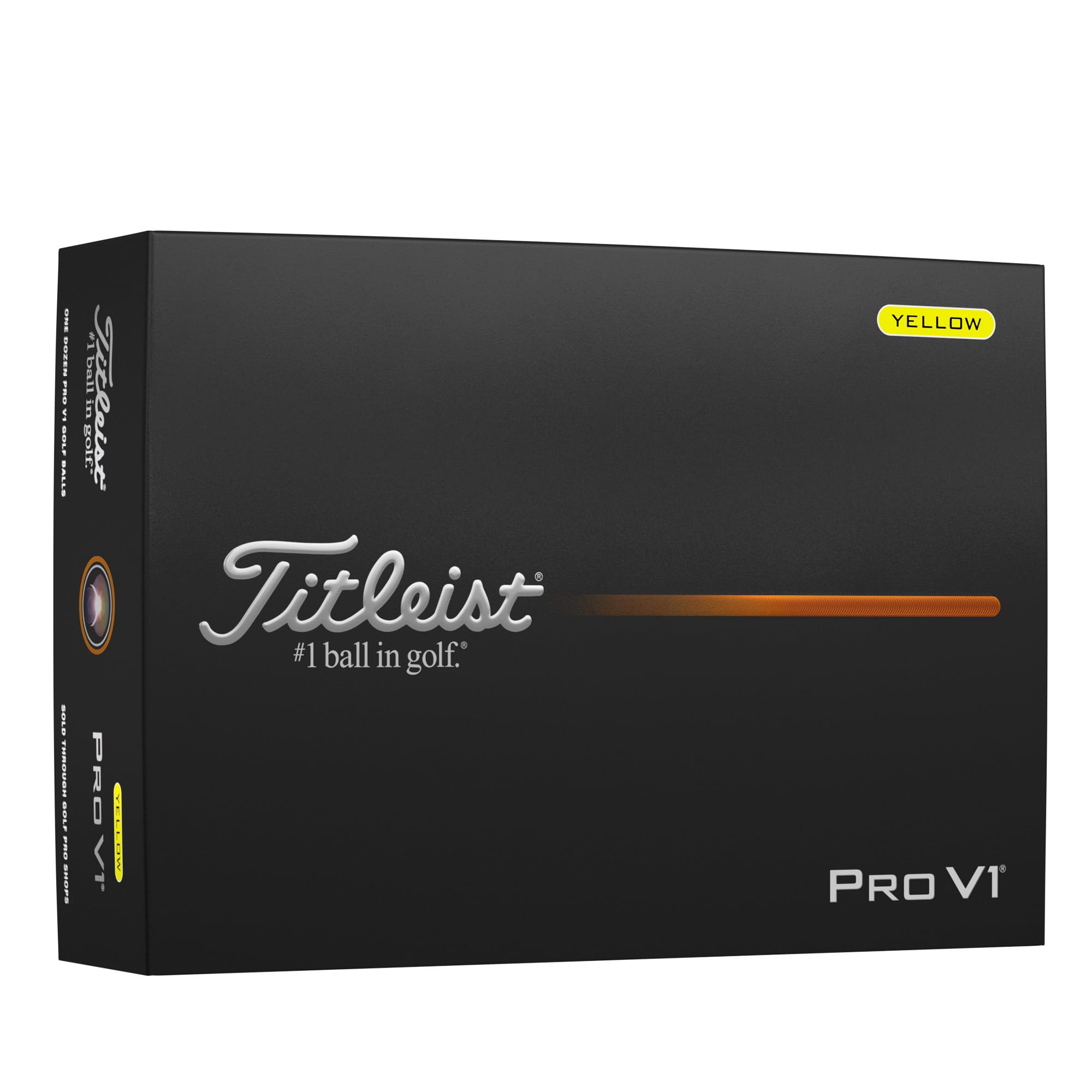 Foto 2 pulgar | Pelota De Golf Titleist Pro V1 Amarilla - Venta Internacional.