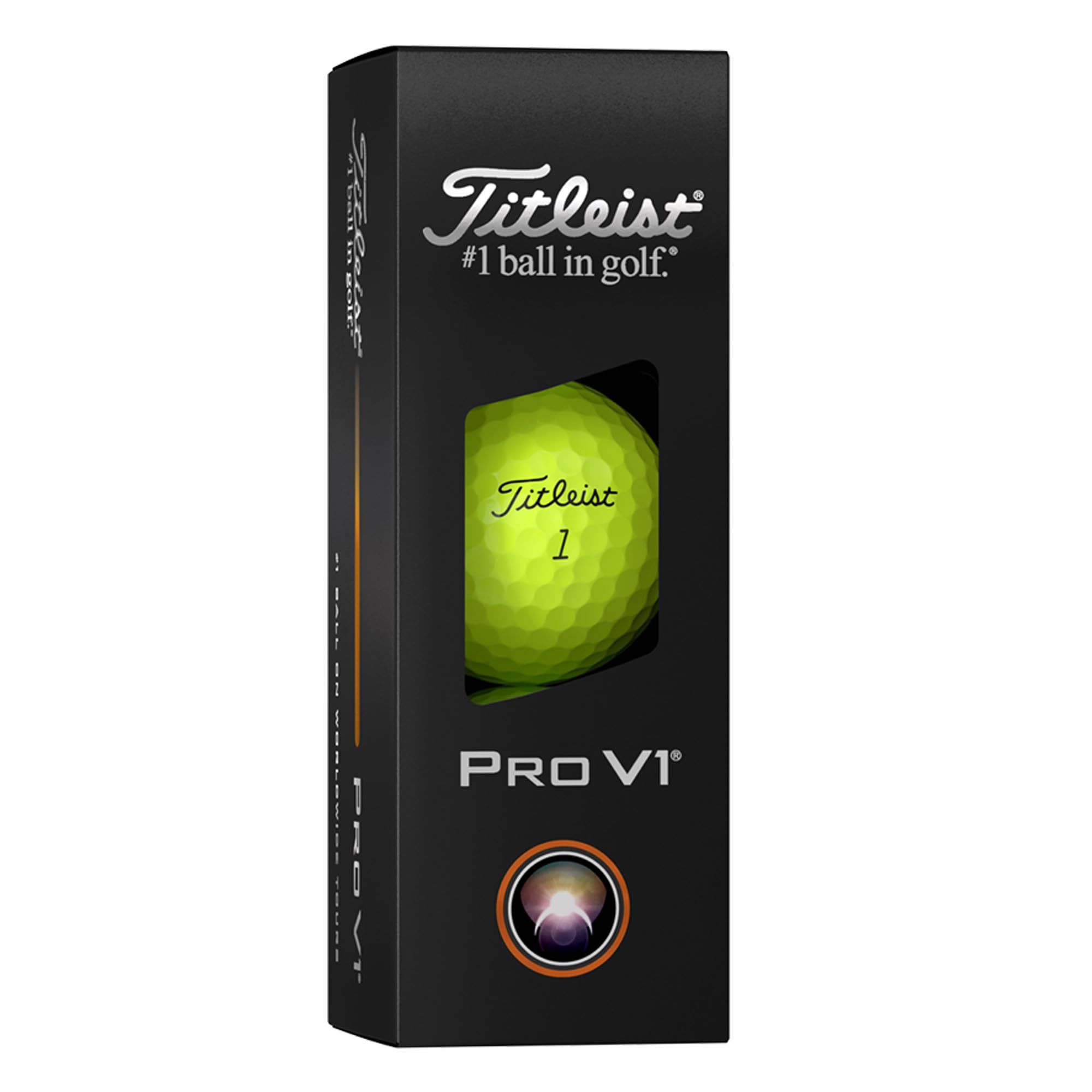 Foto 3 pulgar | Pelota De Golf Titleist Pro V1 Amarilla - Venta Internacional.
