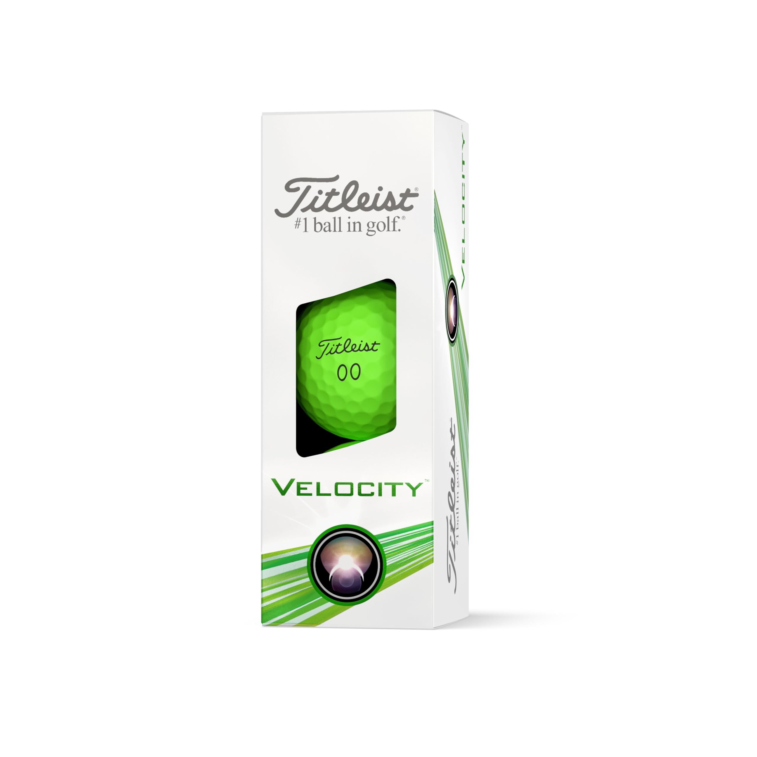 Foto 7 pulgar | Pelotas De Golf Titleist Velocity, Color Verde Mate (una Docena) - Venta Internacional.