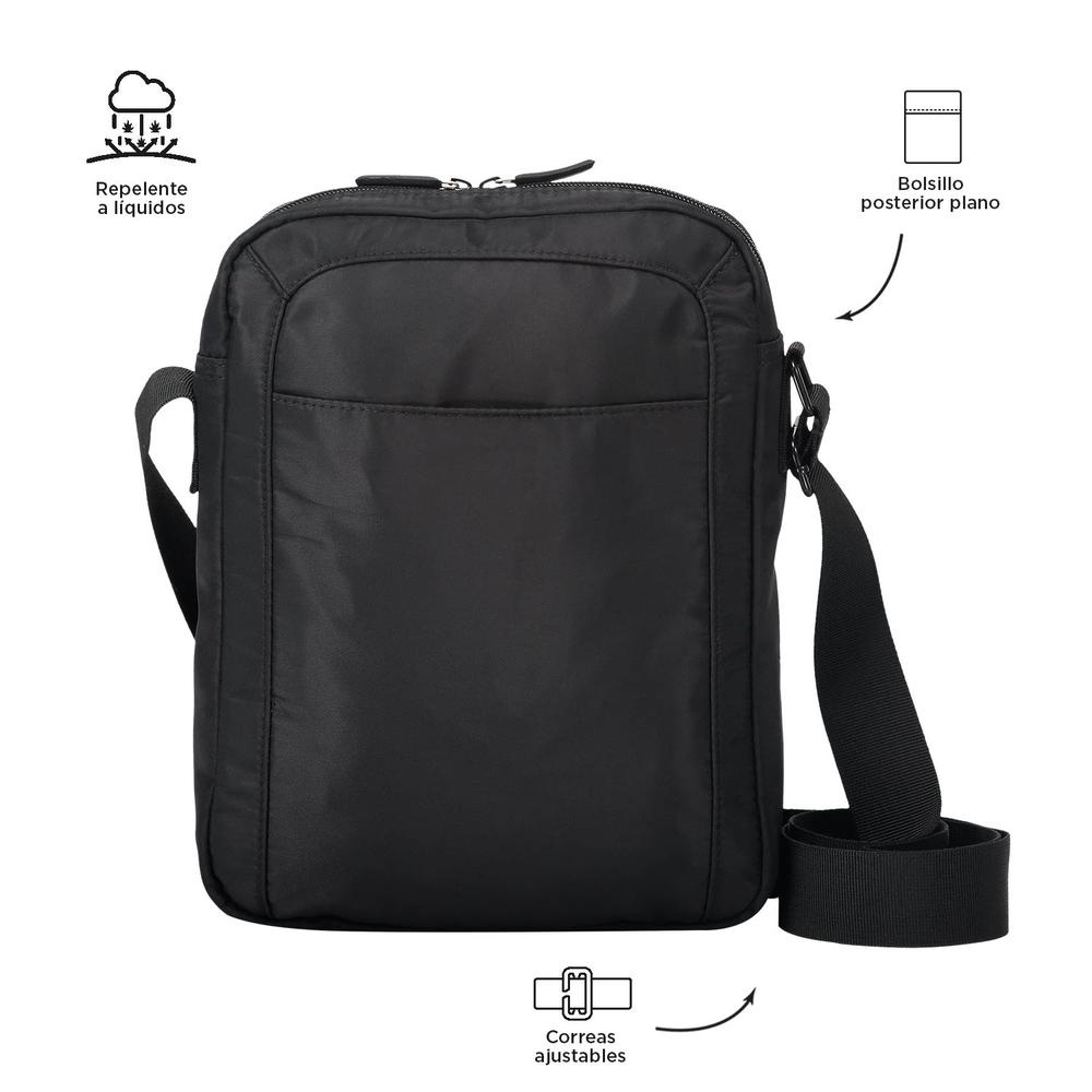 Foto 4 pulgar | Totto Bolsa De Hombre Crossbody Bandolera Bay241 Negro