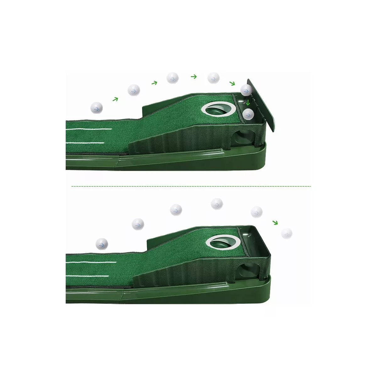 Foto 5 pulgar | Tapete Golf Retorno Eo Safe Imports Verde