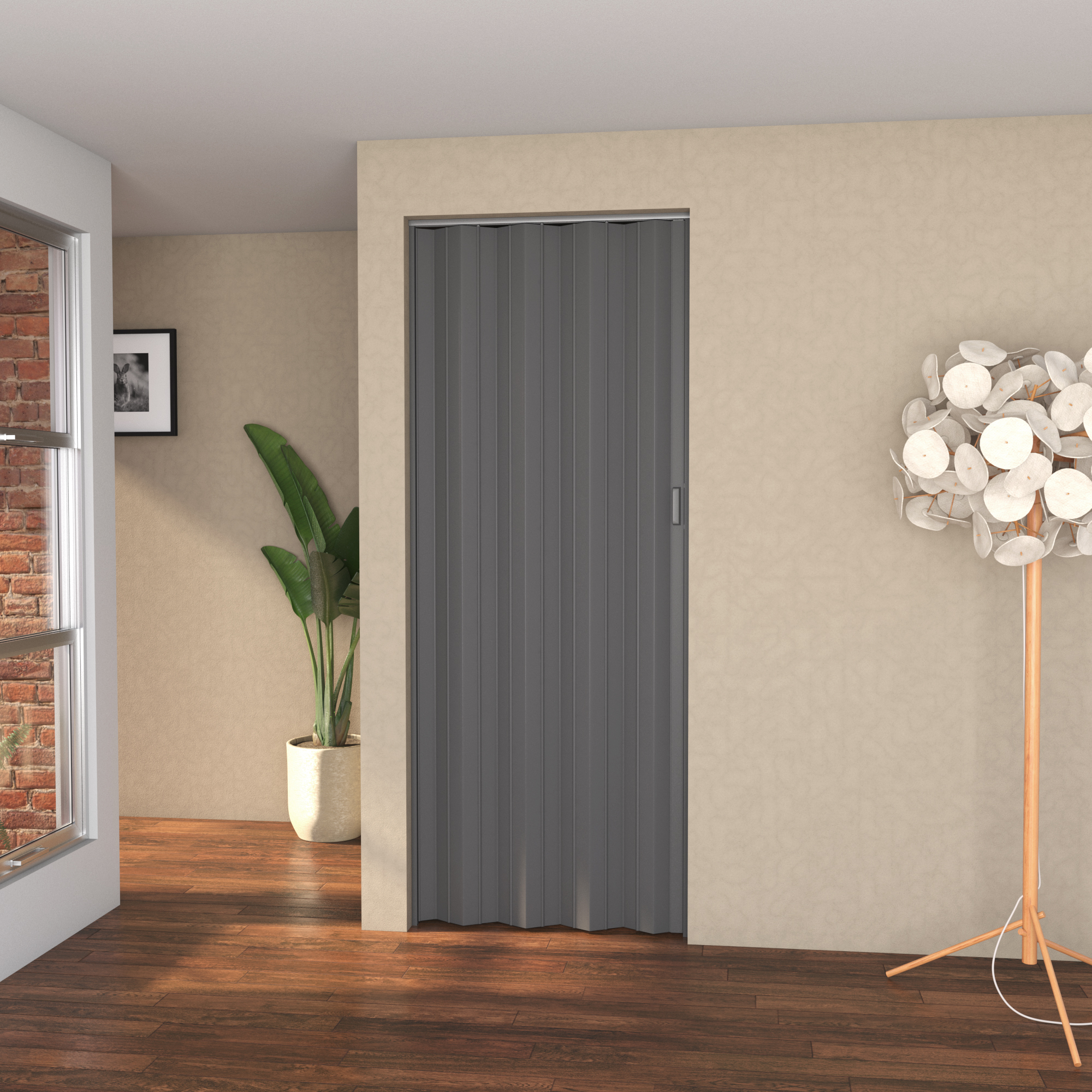 Foto 3 pulgar | Puerta Plegable 90 X 216 cm