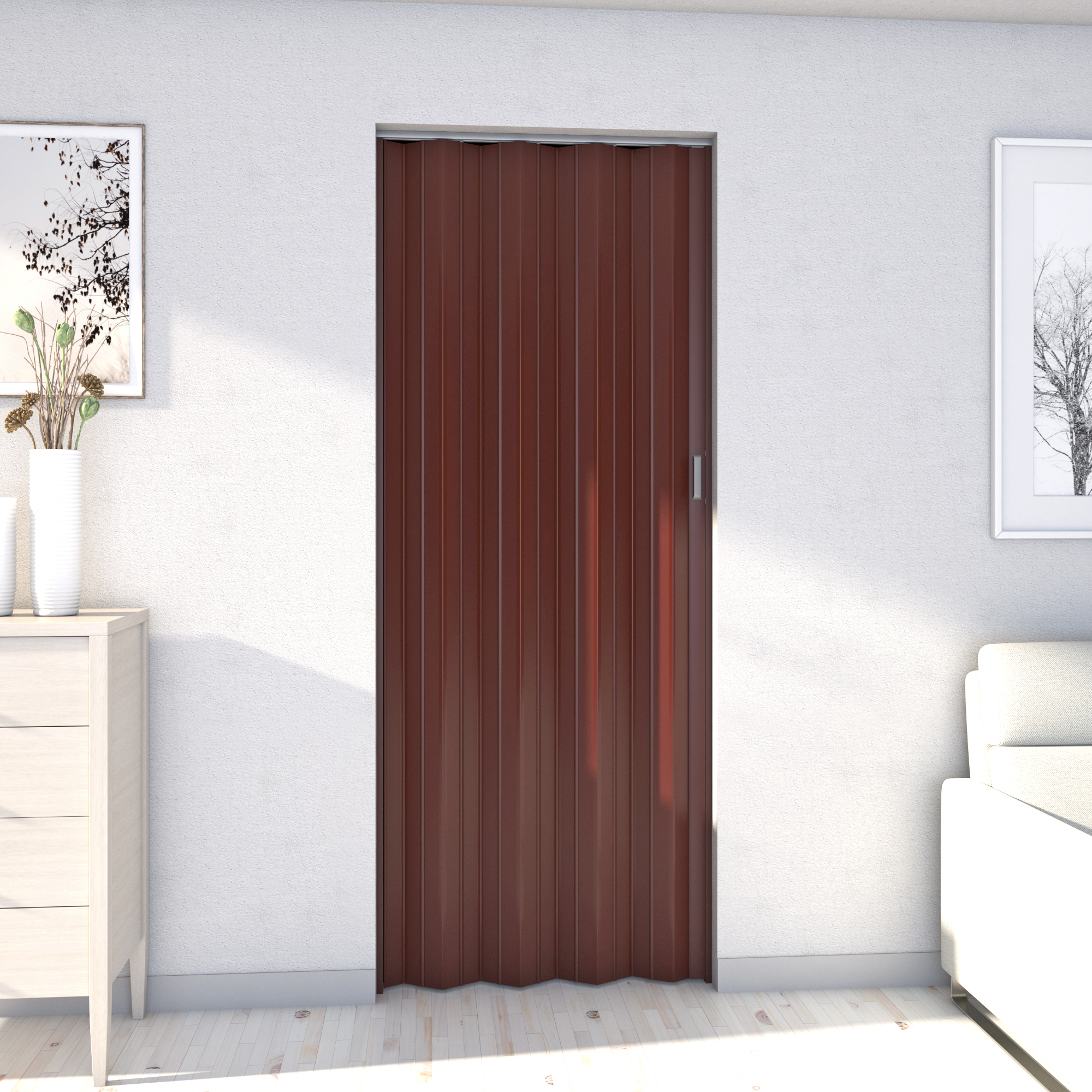 Foto 2 pulgar | Puerta Plegable de PVC 90 x 216 cm