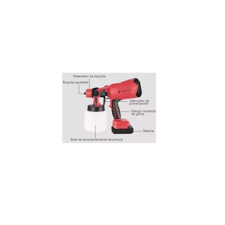 Foto 3 | Pulverizador de Pintura Inalámbrico Eo Safe Imports Esi-11799 Multicolor