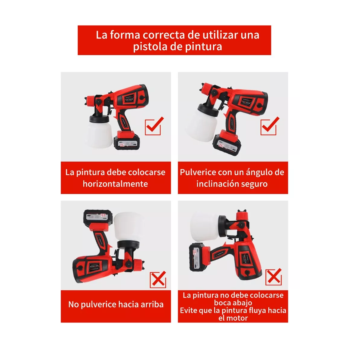 Foto 2 | Pulverizador Inalámbrico de Batería de Litio Eo Safe Imports ESI-11908 Multicolor