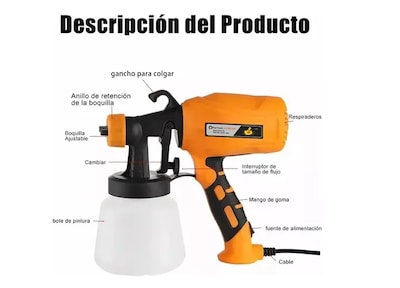 Foto 2 | Xtellar Pwrtools Cn-3000: Pulverizador Eléctrico Profesional 127v Y Alta Capacidad