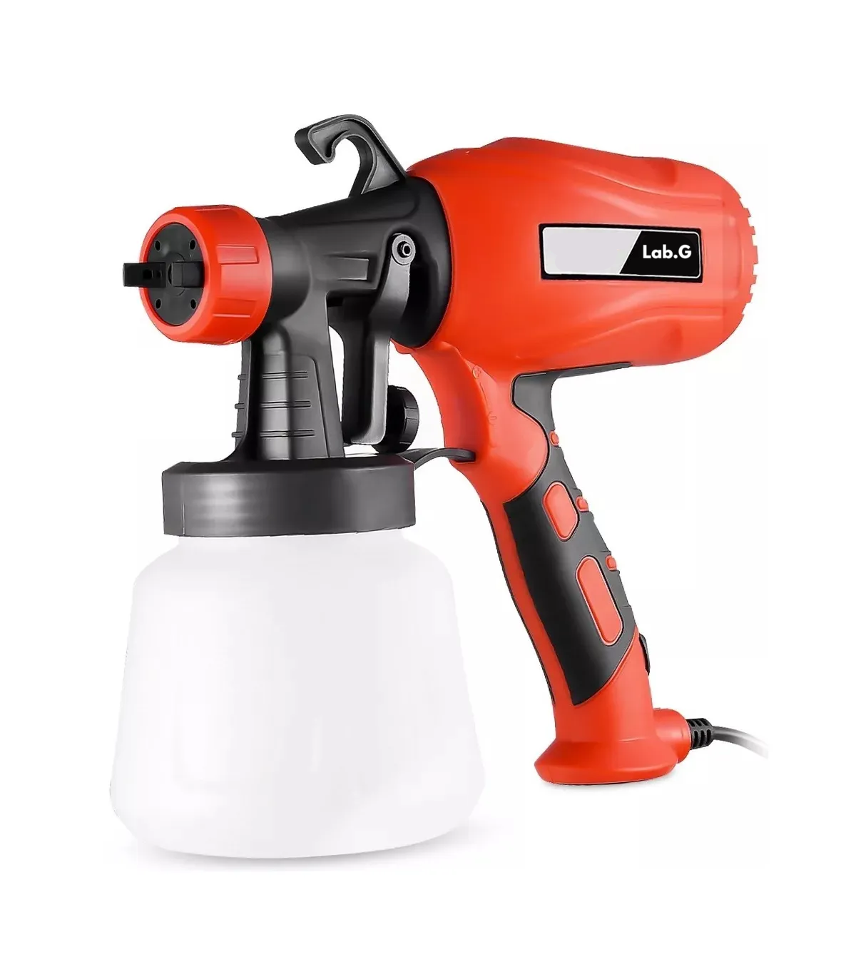 Foto 2 pulgar | Máquina Para Pistola Eléctrica Para Pintar 110v 550w 950ml Lab.g Rojo