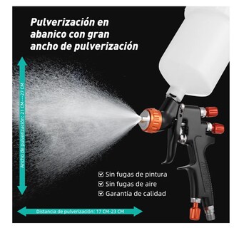 Foto 4 | Pistola Xtellar Para Pintar Mp-791 De Gravedad Lvlp 1.3mm 600cc