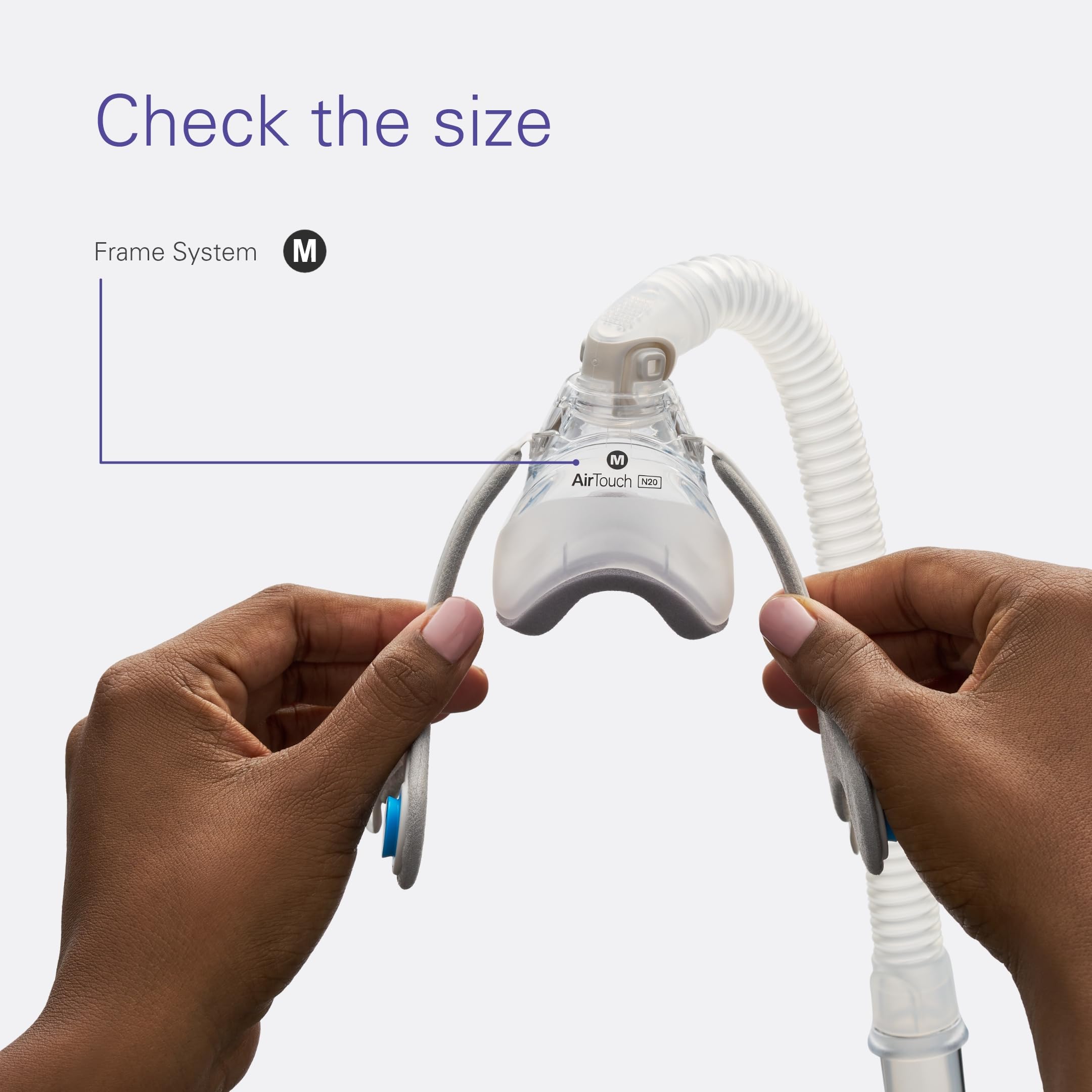 Foto 2 | Accesorios De Cpap Resmed Airtouch N20 Para Ella Con Cojín - Venta Internacional.
