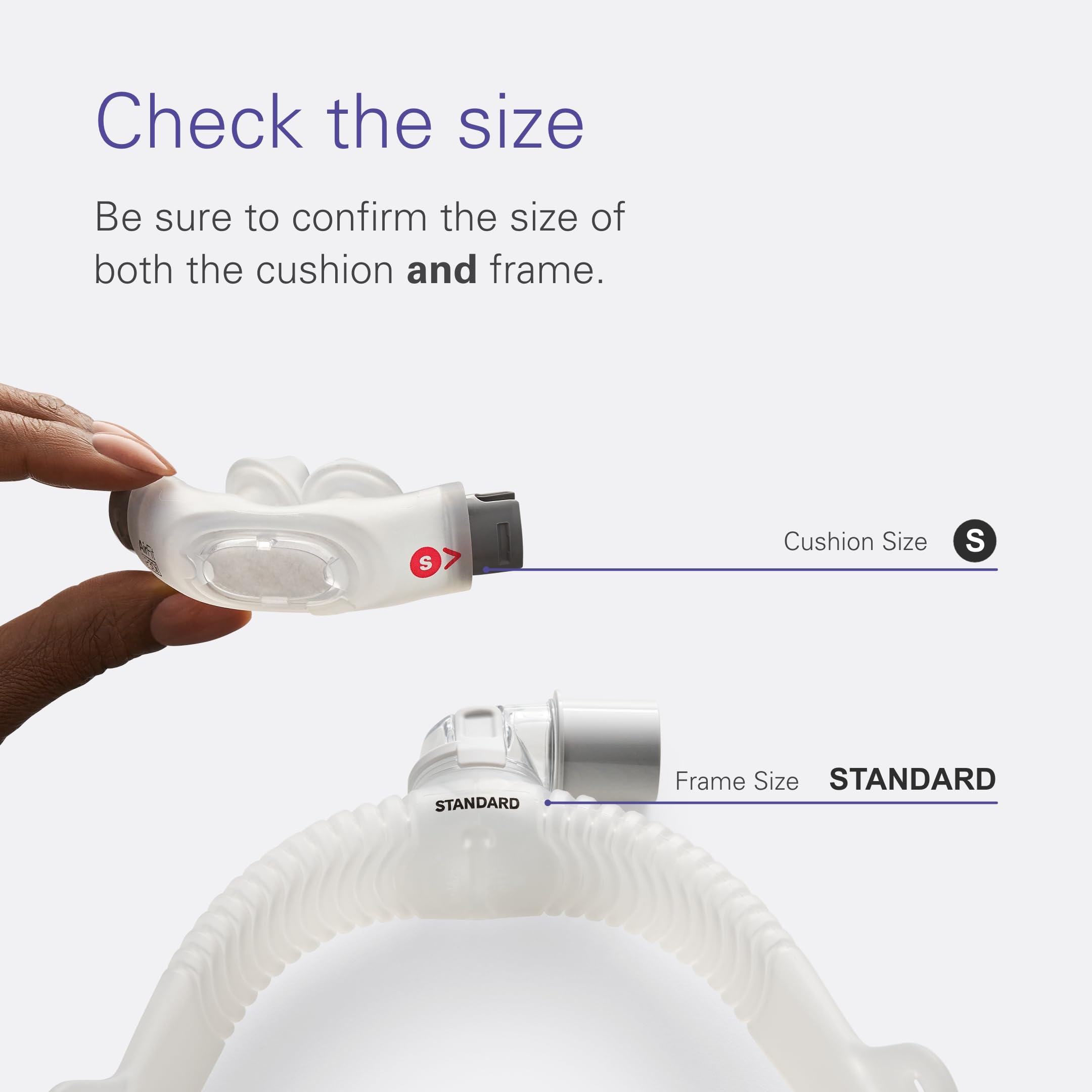 Foto 2 | Sistema De Marco Cpap Resmed Airfit P30i Con Almohadillas Nasales Pequeñas - Venta Internacional.