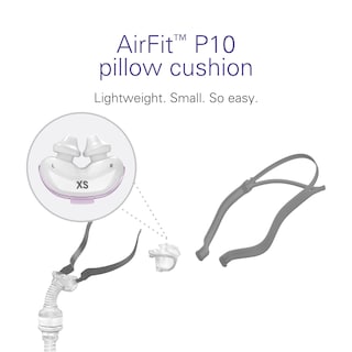 Foto 2 | Almohada Nasal Cpap Resmed P10 Silicone X-small - Venta Internacional.