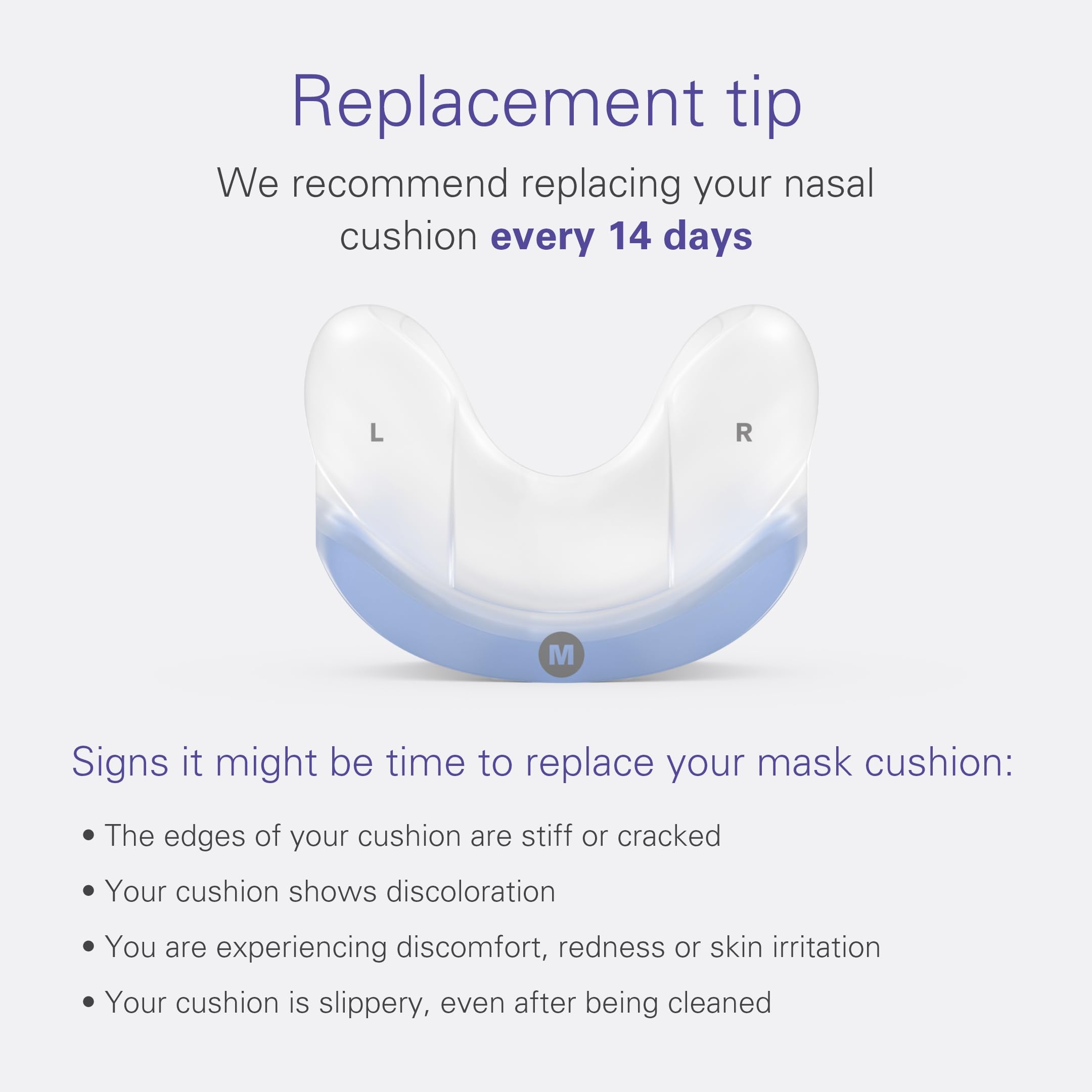 Foto 7 pulgar | Cojín De Mascarilla Cpap De Repuesto Resmed Airfit N30 Silicone - Venta Internacional.