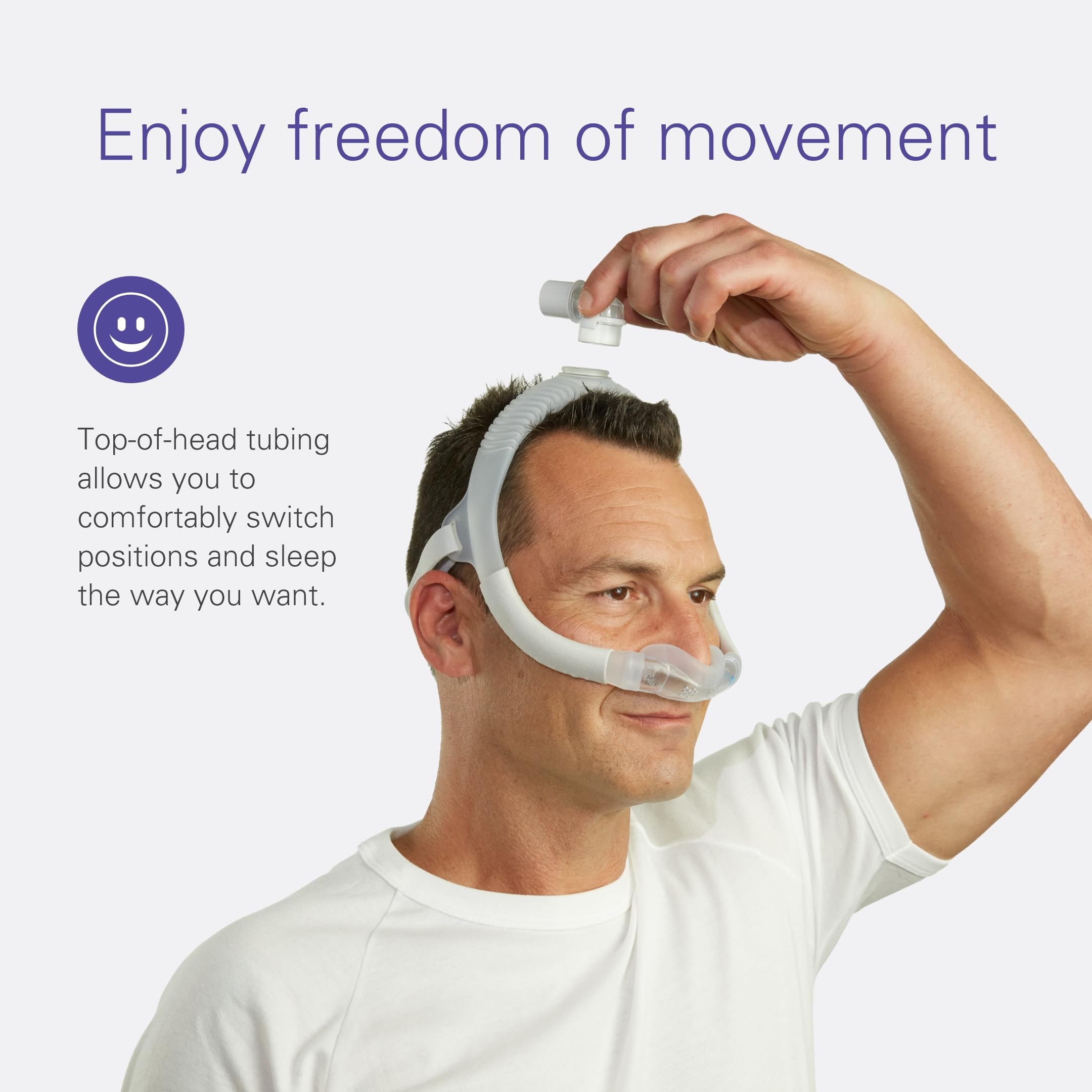 Foto 4 | Mascarilla Nasal Cpap Resmed Airfit N30i Small System - Venta Internacional.