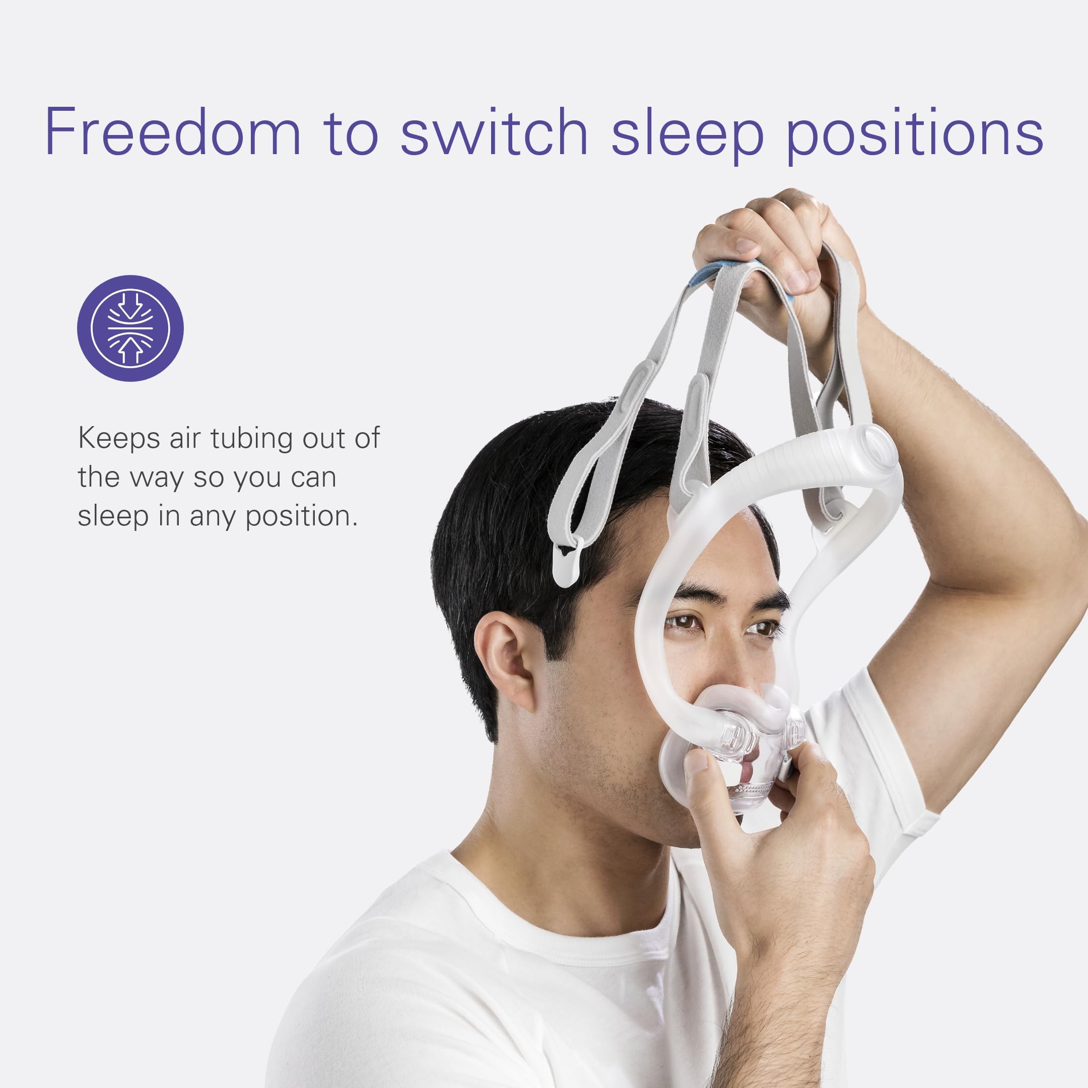 Foto 4 | Sistema De Marco De Máscara Cpap Resmed Airfit F30i Standard Frame - Venta Internacional.