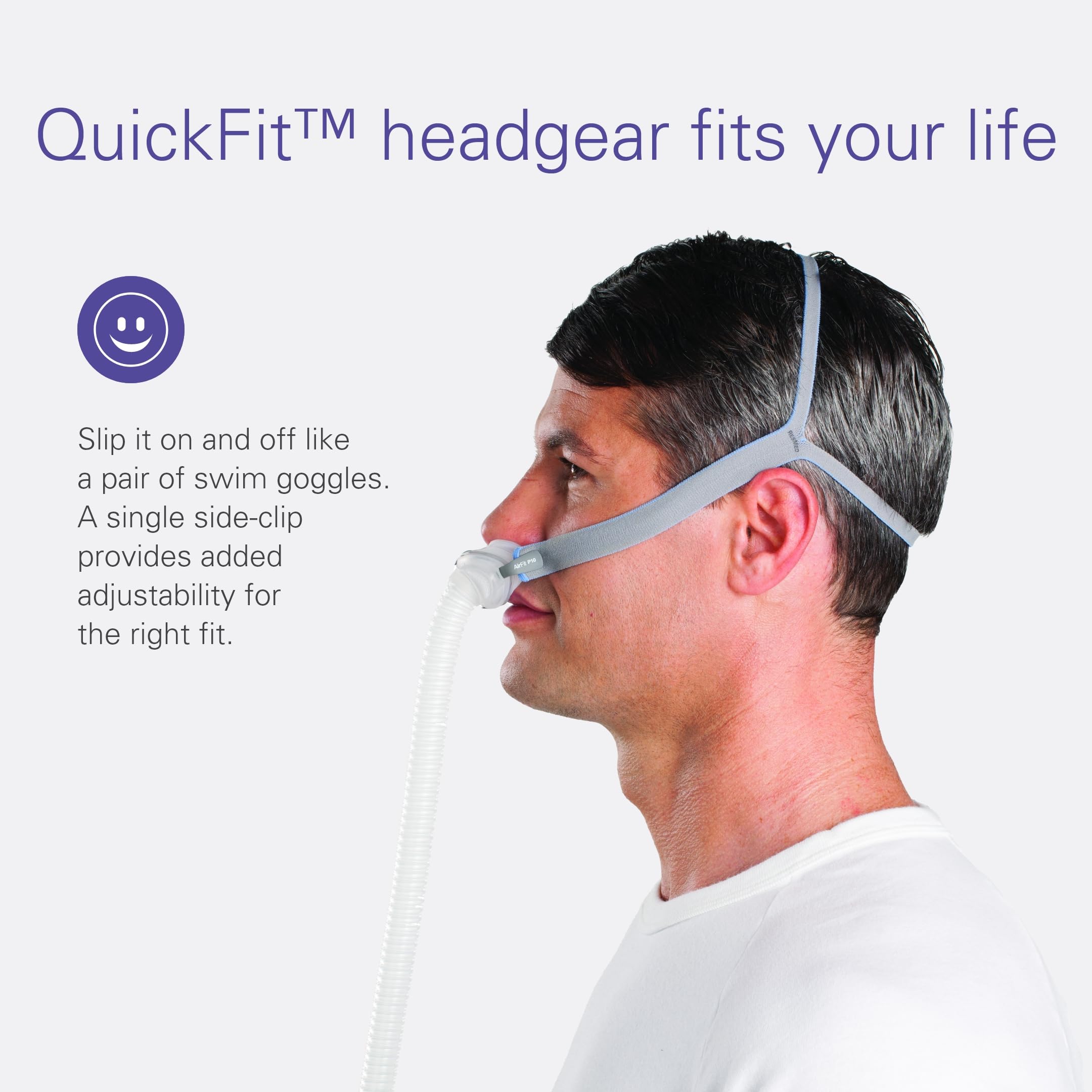 Foto 4 | Sistema De Marco Cpap Resmed Airfit P10 Con Cojín Nasal - Venta Internacional.