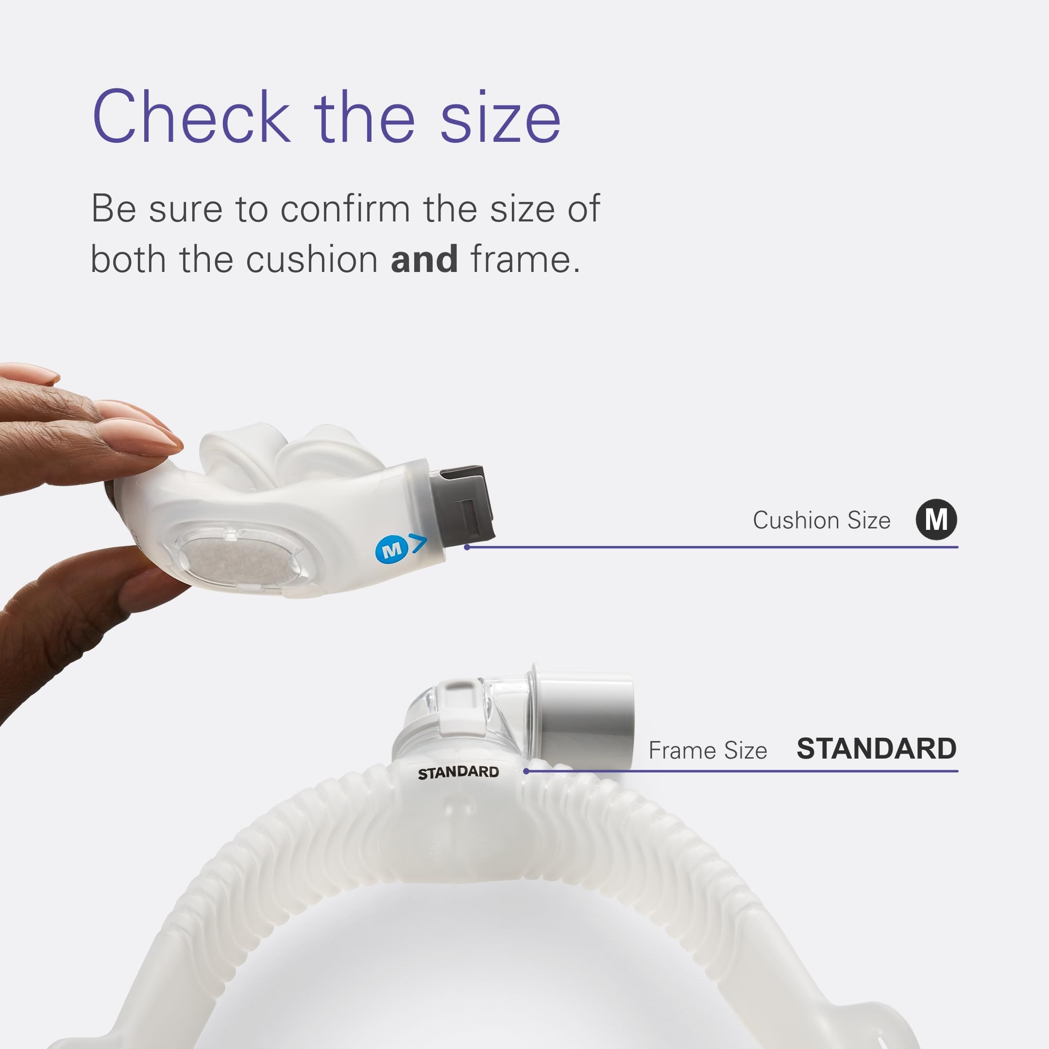 Foto 2 | Sistema De Marco Cpap Resmed Airfit P30i Con Almohadillas Nasales, Tamaño Mediano - Venta Internacional.