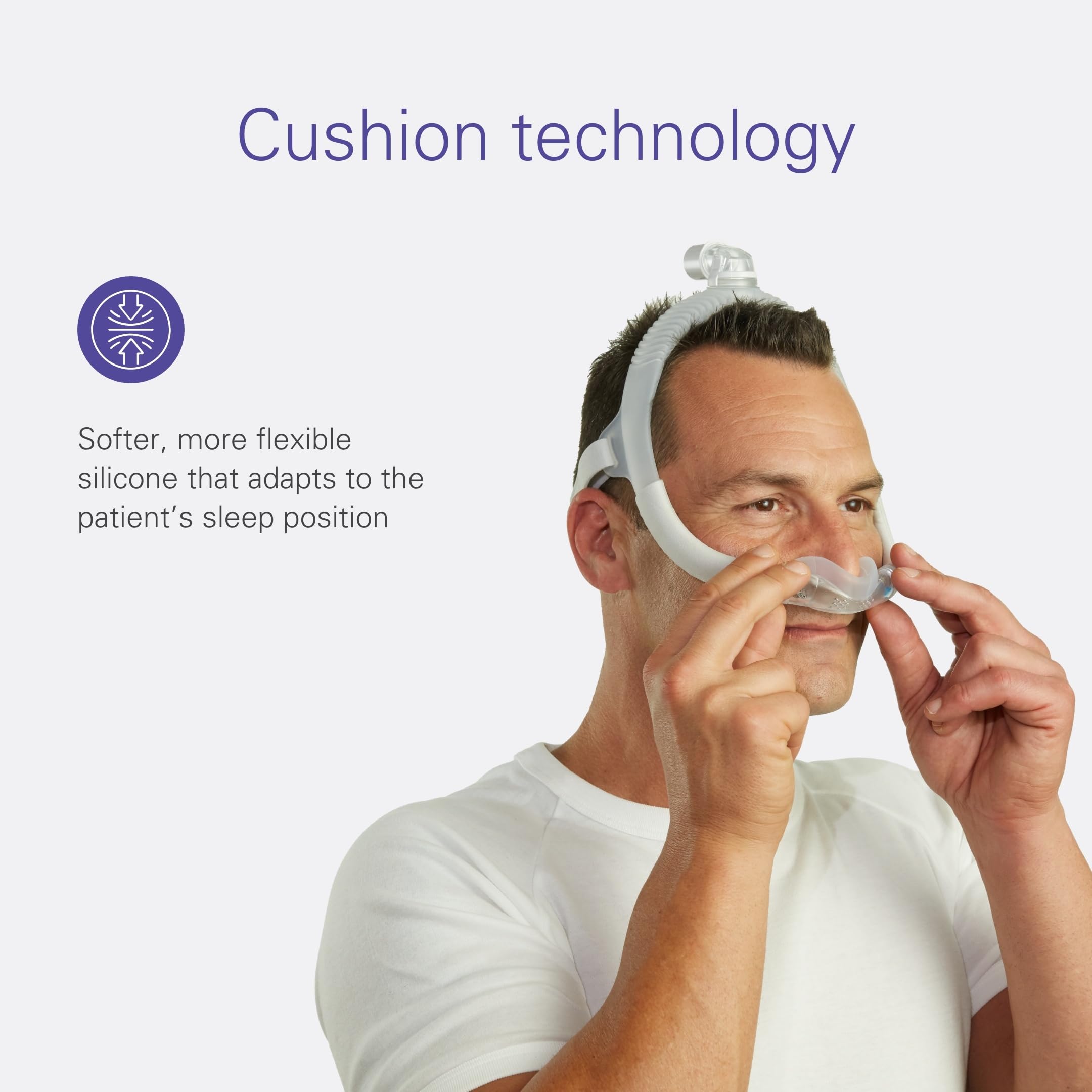 Foto 4 pulgar | Almohadilla De Repuesto Para Máscara Cpap Resmed Airfit N30i Nasal - Venta Internacional.