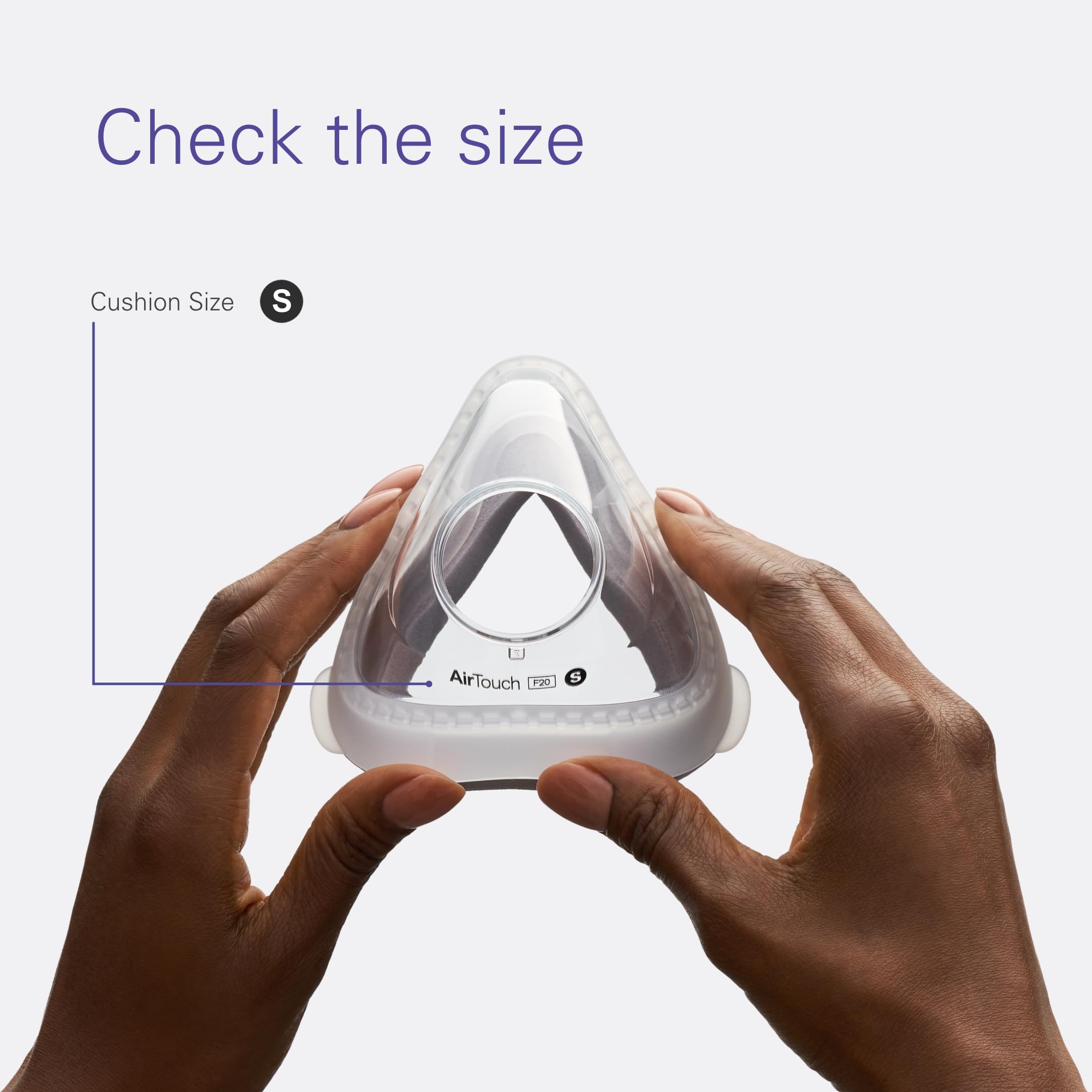 Foto 4 pulgar | Mascarilla Cpap Resmed Airfit F20 Para Todo El Rostro, Tamaño Pequeño - Venta Internacional.
