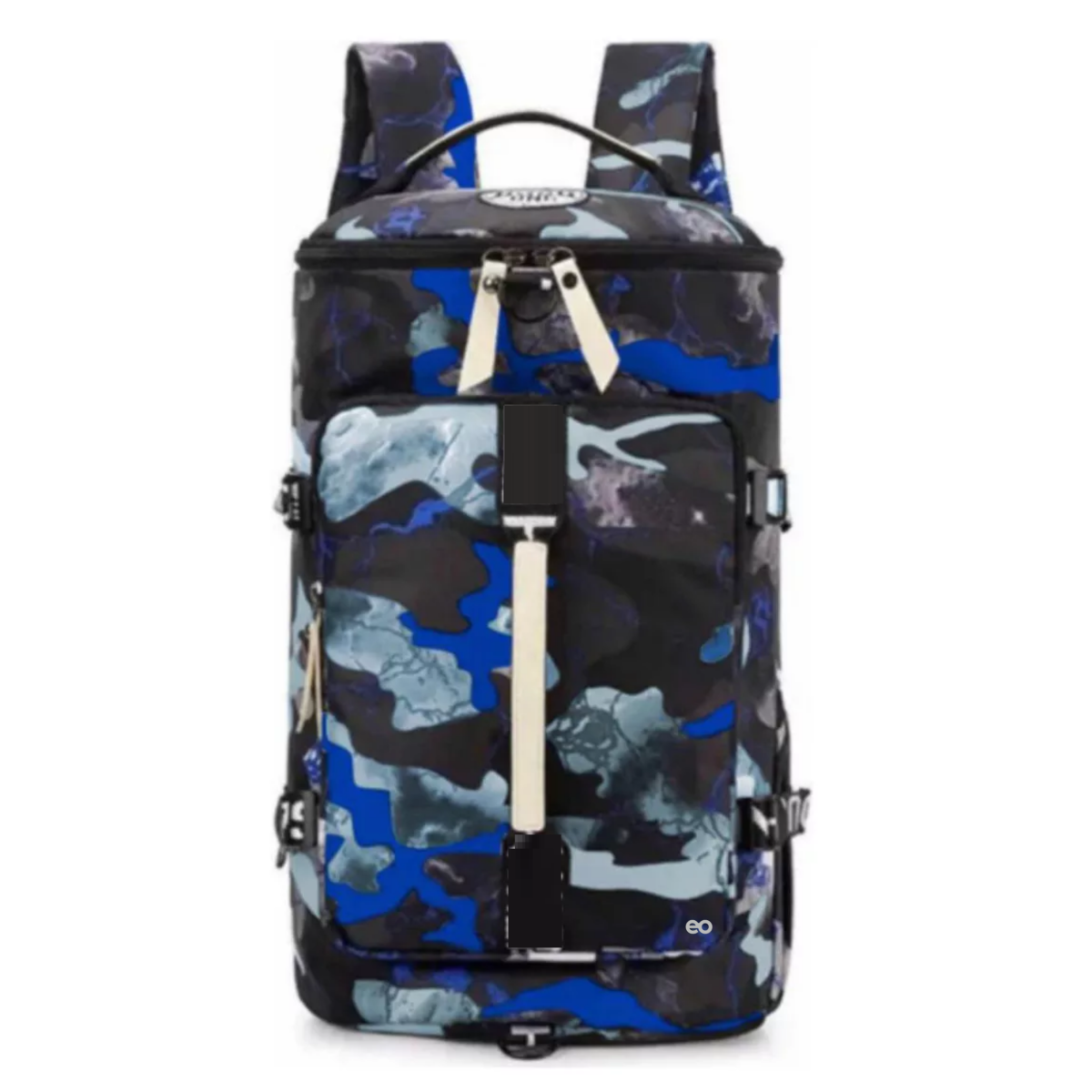 Foto 2 pulgar | Maleta Back Pack Mochila Deportiva Gimnasio Eo Safe Imports Esi-8063-1 Negro