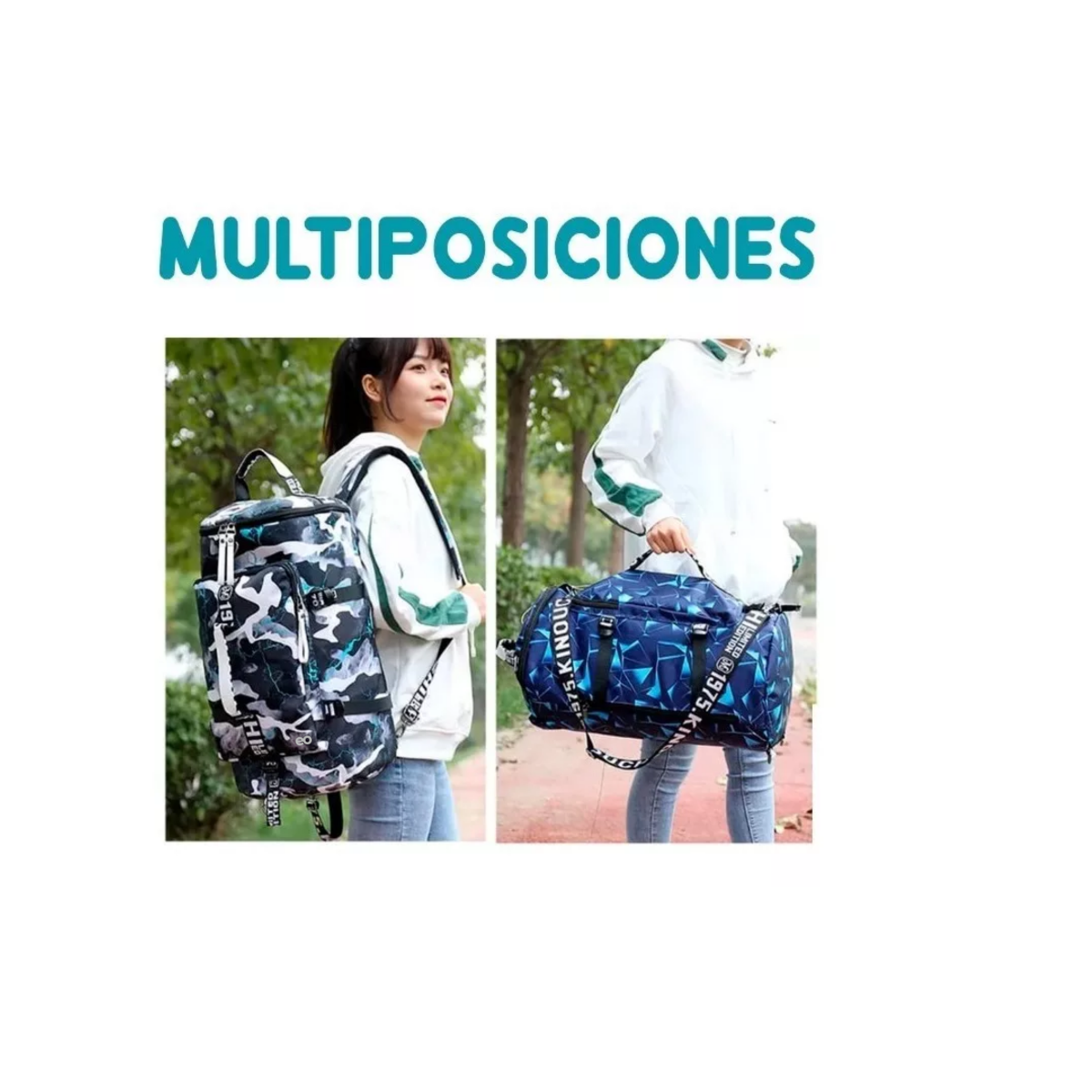 Foto 2 | Maleta Back Pack Mochila Deportiva Gimnasio Eo Safe Imports Esi-8063-1 Negro
