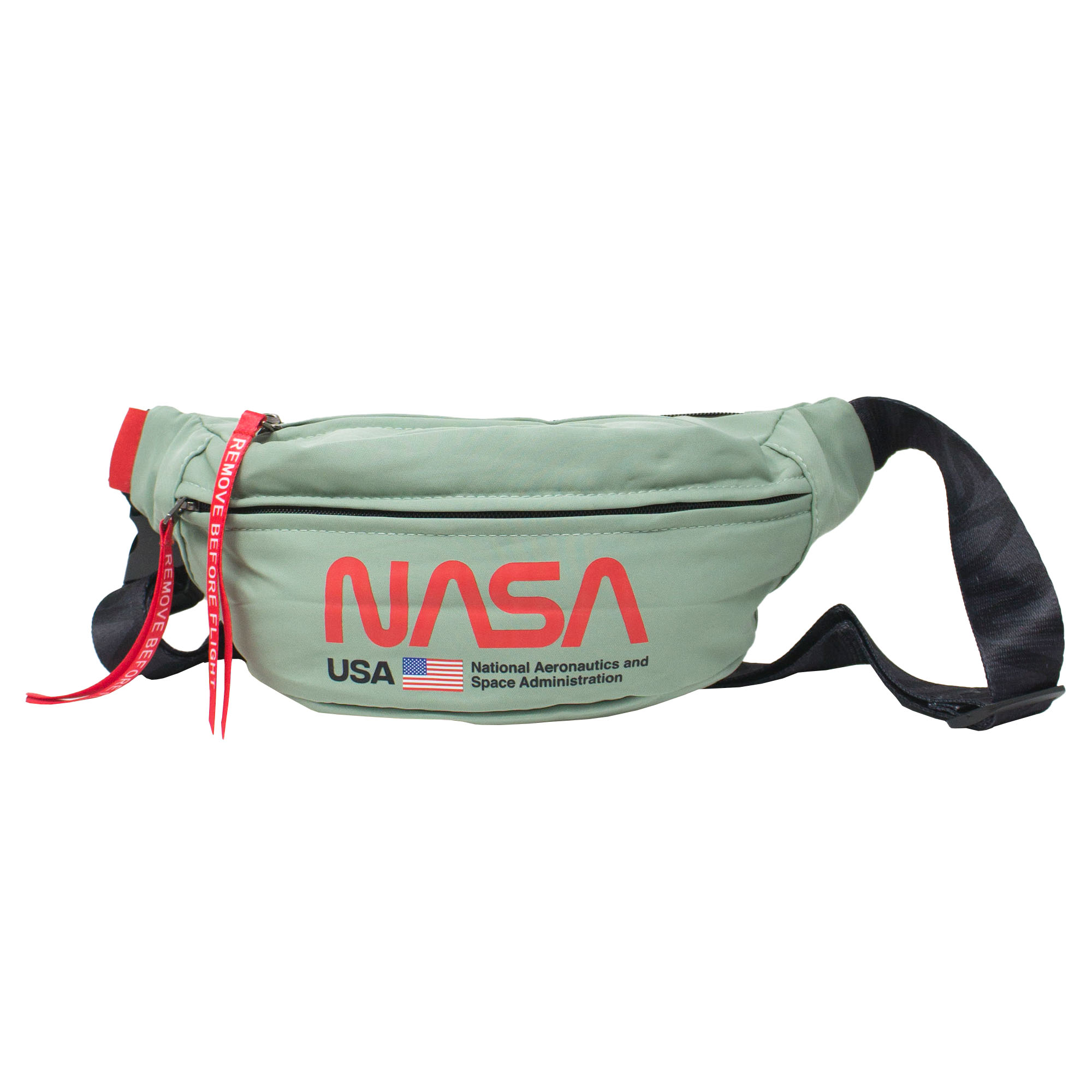 Cangurera NASA por SAROSA Cng233 Estampado Verde