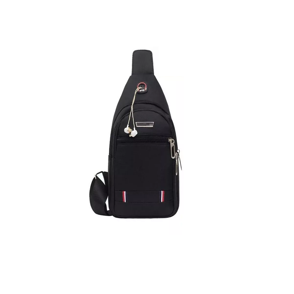 Foto 2 pulgar | Pechera Mariconera Impermeable Mochila Cruzada Casual Eo Safe Imports Esi-10132 Negro