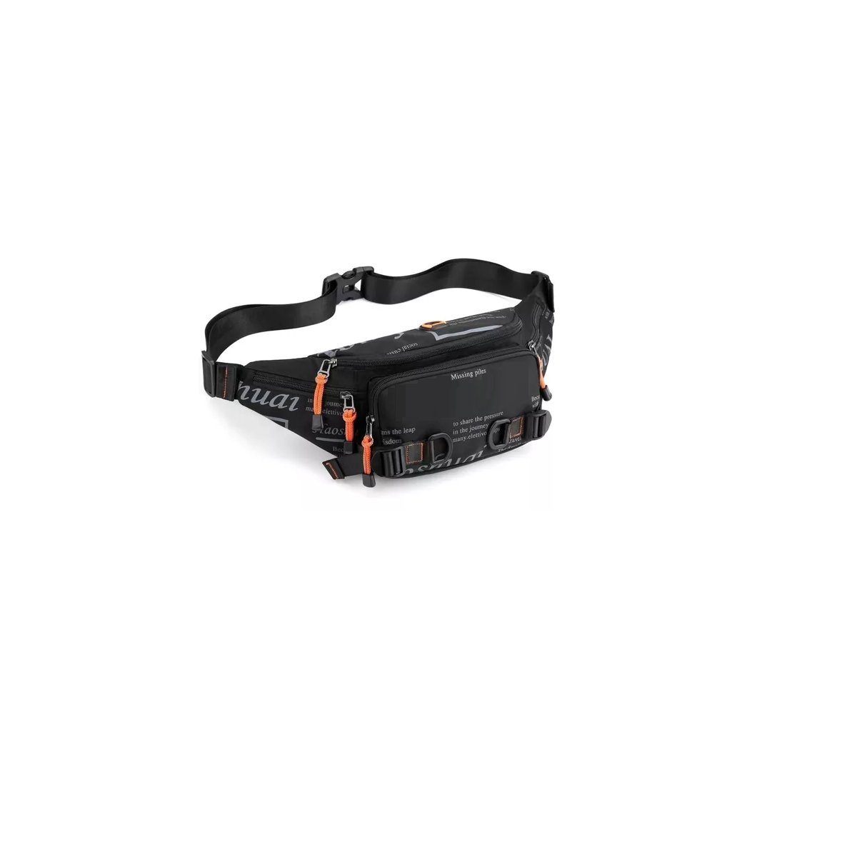 Foto 2 pulgar | Pechera Riñonera Impermeable Hombre De Nailon Gran Capacidad  Eo Safe Imports Esi-11067 Negro