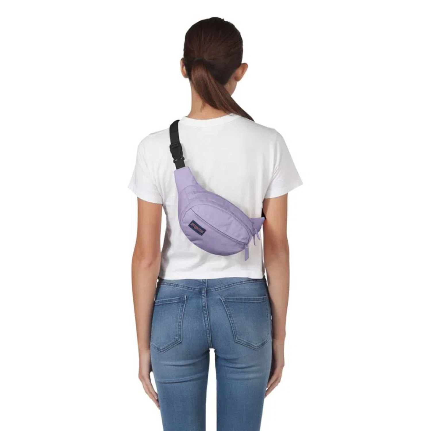 Foto 5 pulgar | Cangurera JanSport Fifth Avenue Remix Morada Unisex