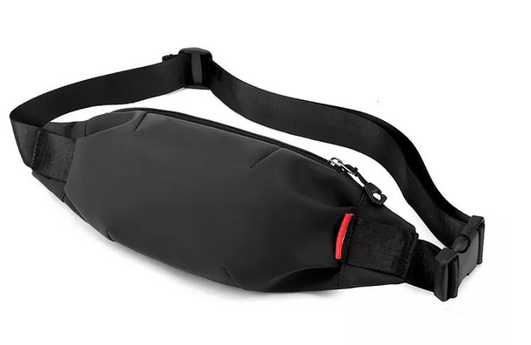 Bolsa de Cinturón Deportiva Wünd Negra Impermeable