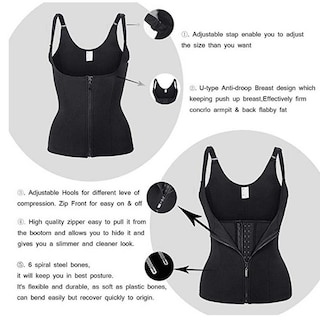 Foto 4 | Venta Internacional - Waist Trainer Shapewear, Moldeador De Cuerpo Para Mujer, Neopreno Colombiano