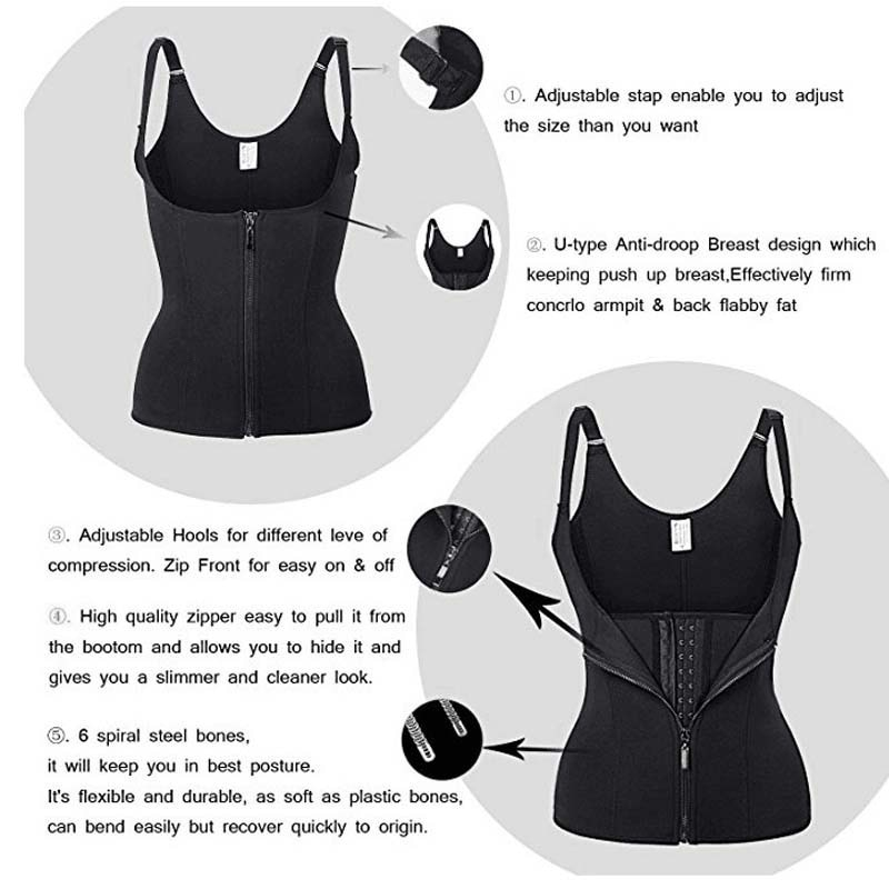 Foto 5 pulgar | Venta Internacional - Waist Trainer Shapewear, Moldeador De Cuerpo Para Mujer, Neopreno Colombiano