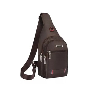 Foto 1 | Pechera Mariconera Impermeable Mochila Cruzada Casual Eo Safe Imports Esi-12844 Marrón