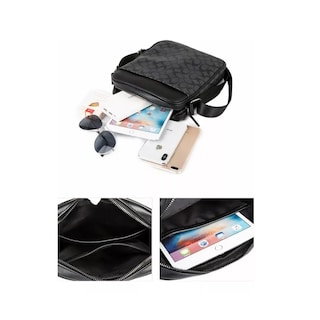 Foto 3 | Bandolera Hombre Impermeable + Carter Bandolera Eo Safe Imports Esi-13309 Negro