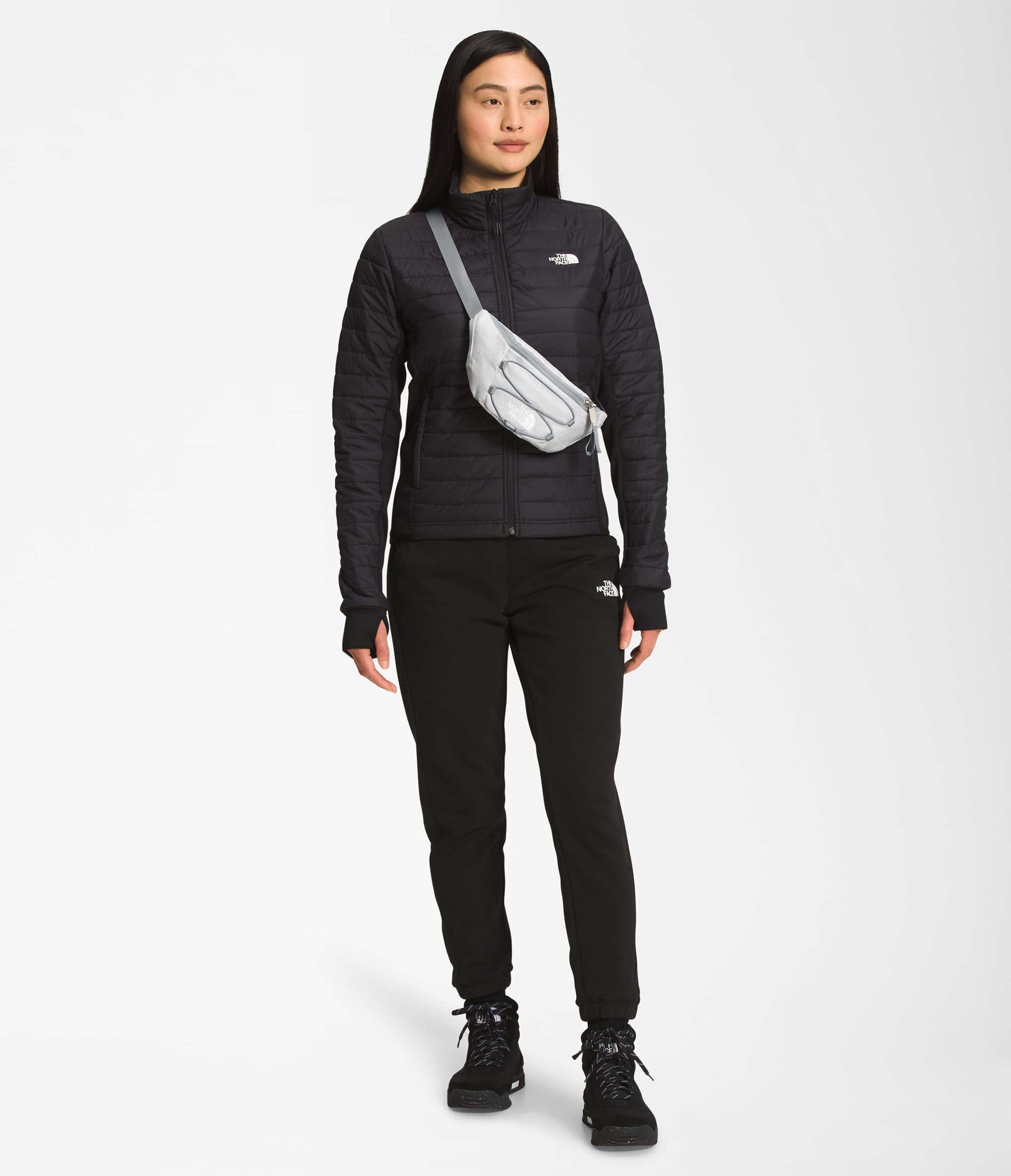 Foto 5 | Cangurera The North Face Jester Tnf White Metallic Melange - Venta Internacional