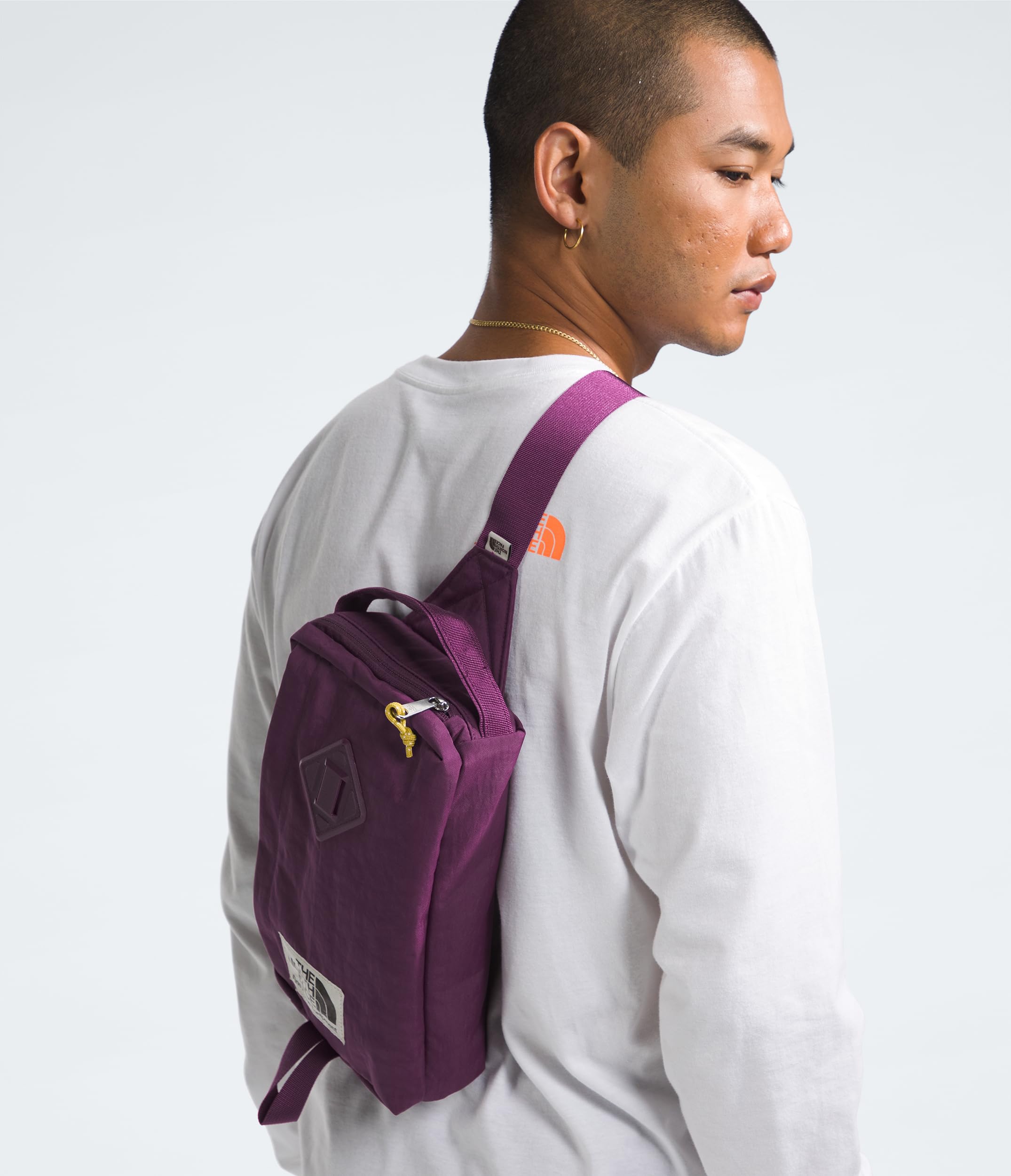 Foto 6 pulgar | Bolsa The North Face Berkeley Field Black Currant Purple 5l - Venta Internacional