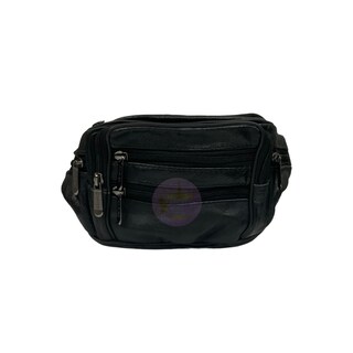 Foto 1 | Riñonera de Viaje en Piel Unisex con Múltiples Compartimentos - Venta Internacional