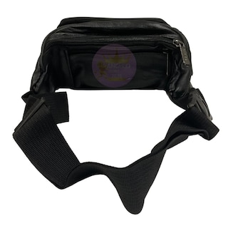 Foto 2 | Riñonera de Viaje en Piel Unisex con Múltiples Compartimentos - Venta Internacional