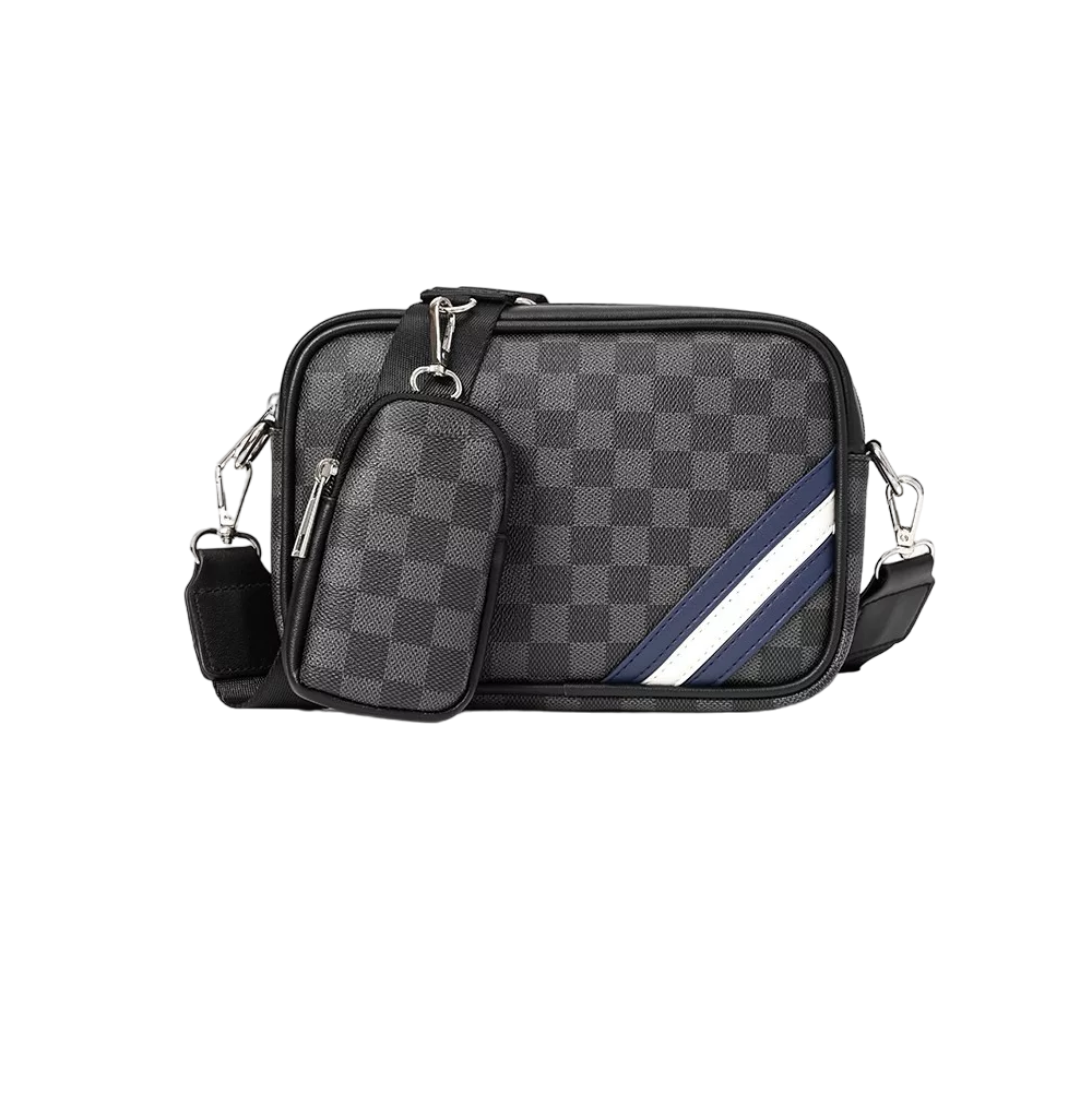 Bandolera Crossbody de Hombre Impermeable Multi Compartimentos