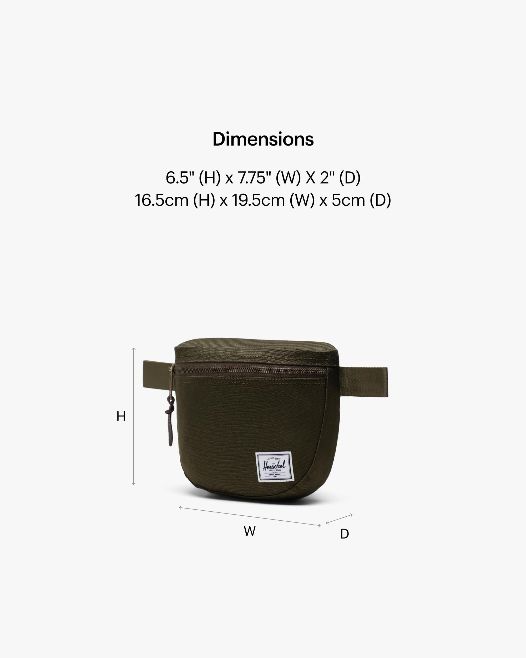 Foto 3 pulgar | Cangurera Herschel Settlement Ivy Green Ecosystem 600d - Venta Internacional