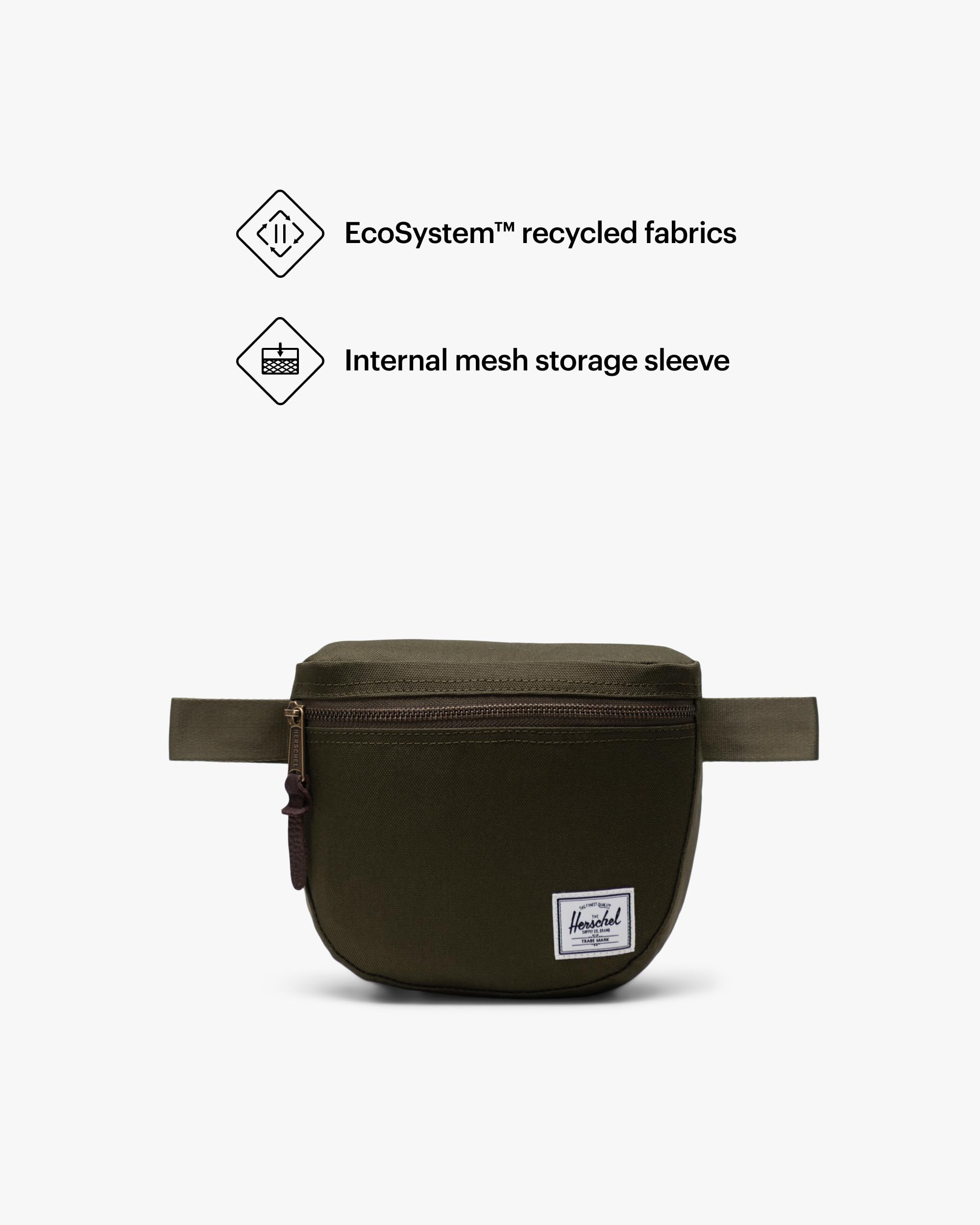 Foto 4 pulgar | Cangurera Herschel Settlement Ivy Green Ecosystem 600d - Venta Internacional